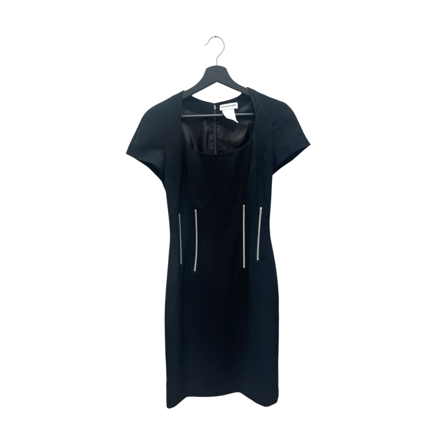 Sculptural Black Dress