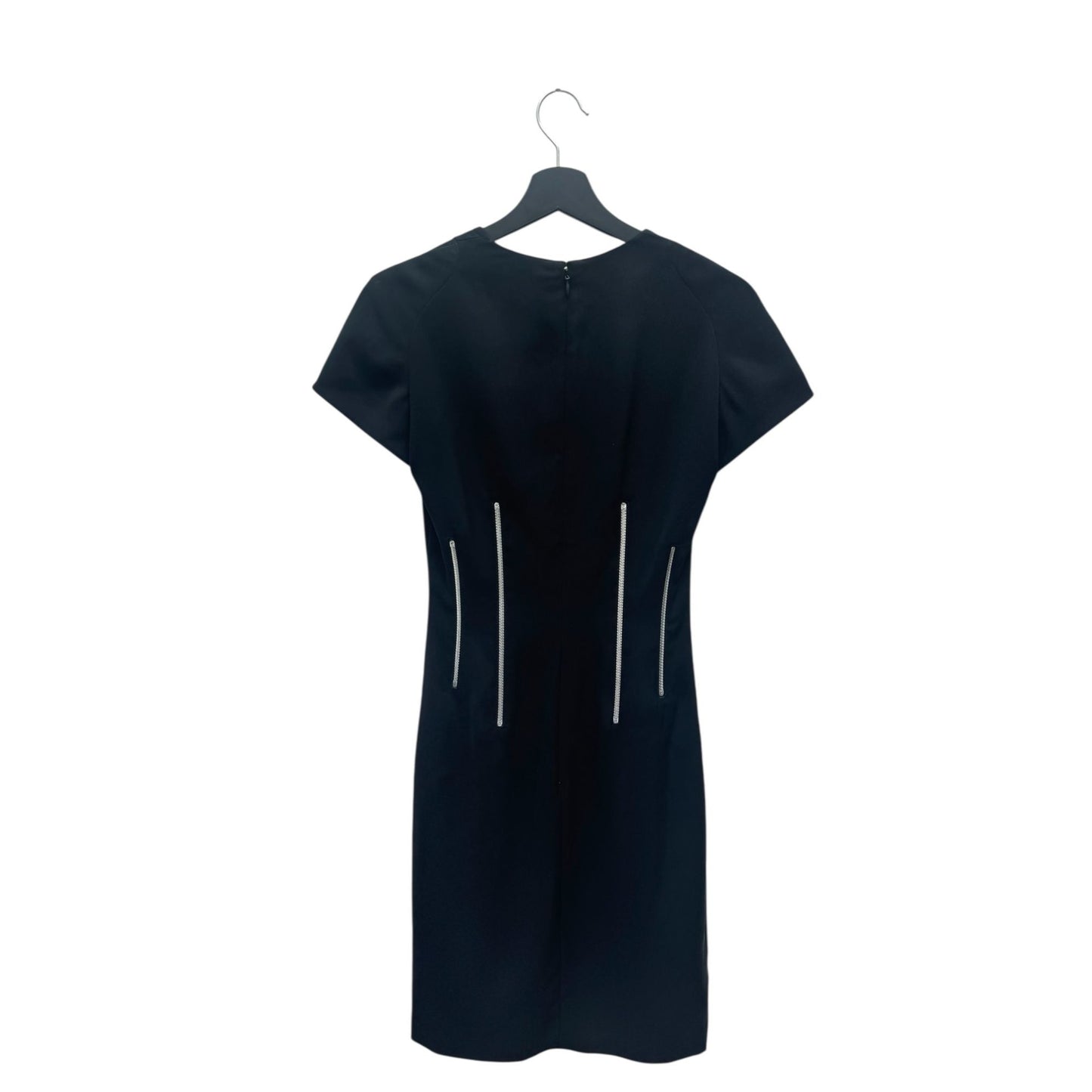 Sculptural Black Dress