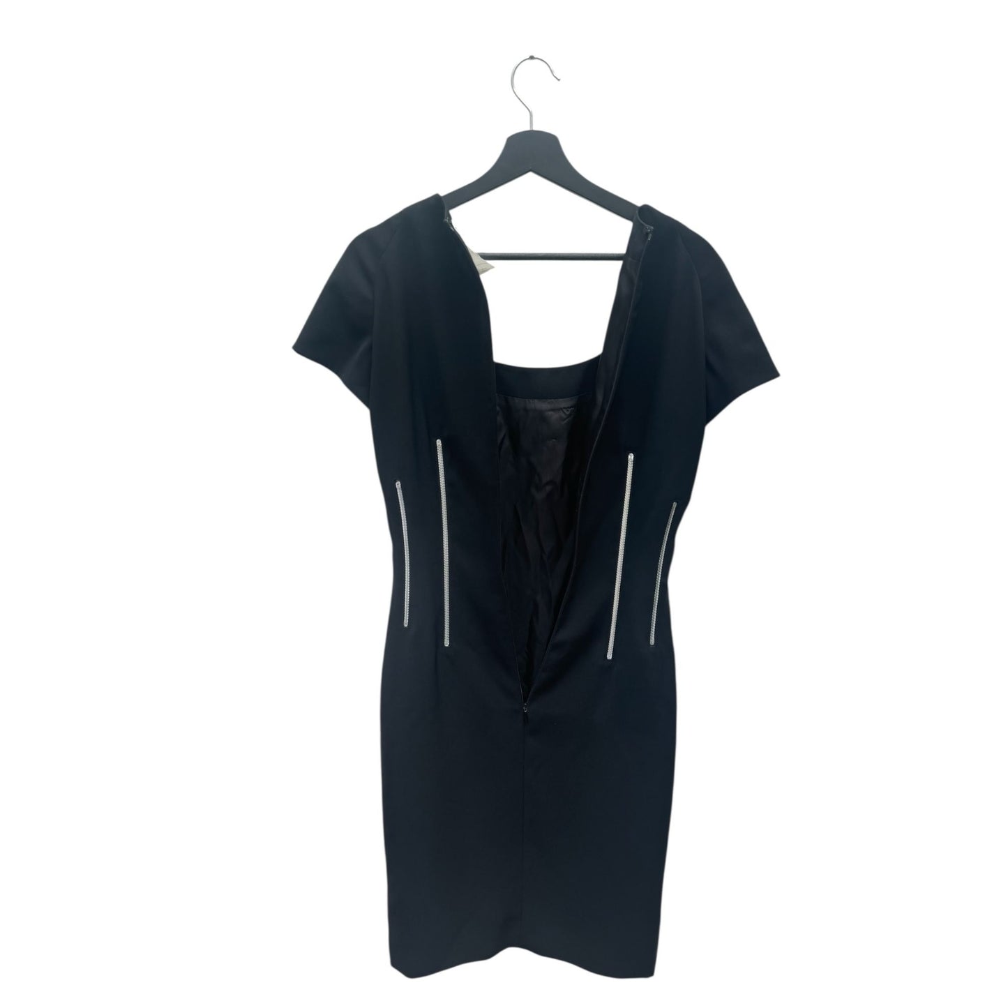 Sculptural Black Dress