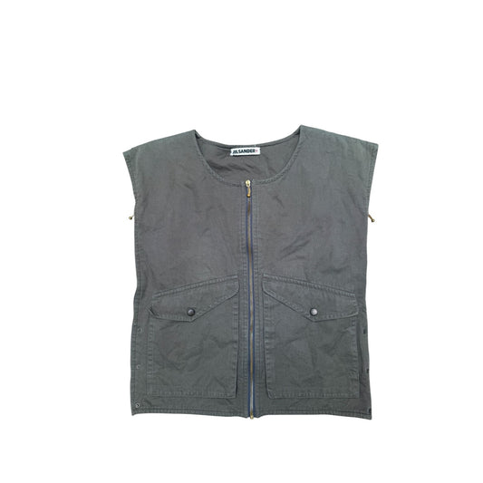 1980s Modular Cotton Utility Vest