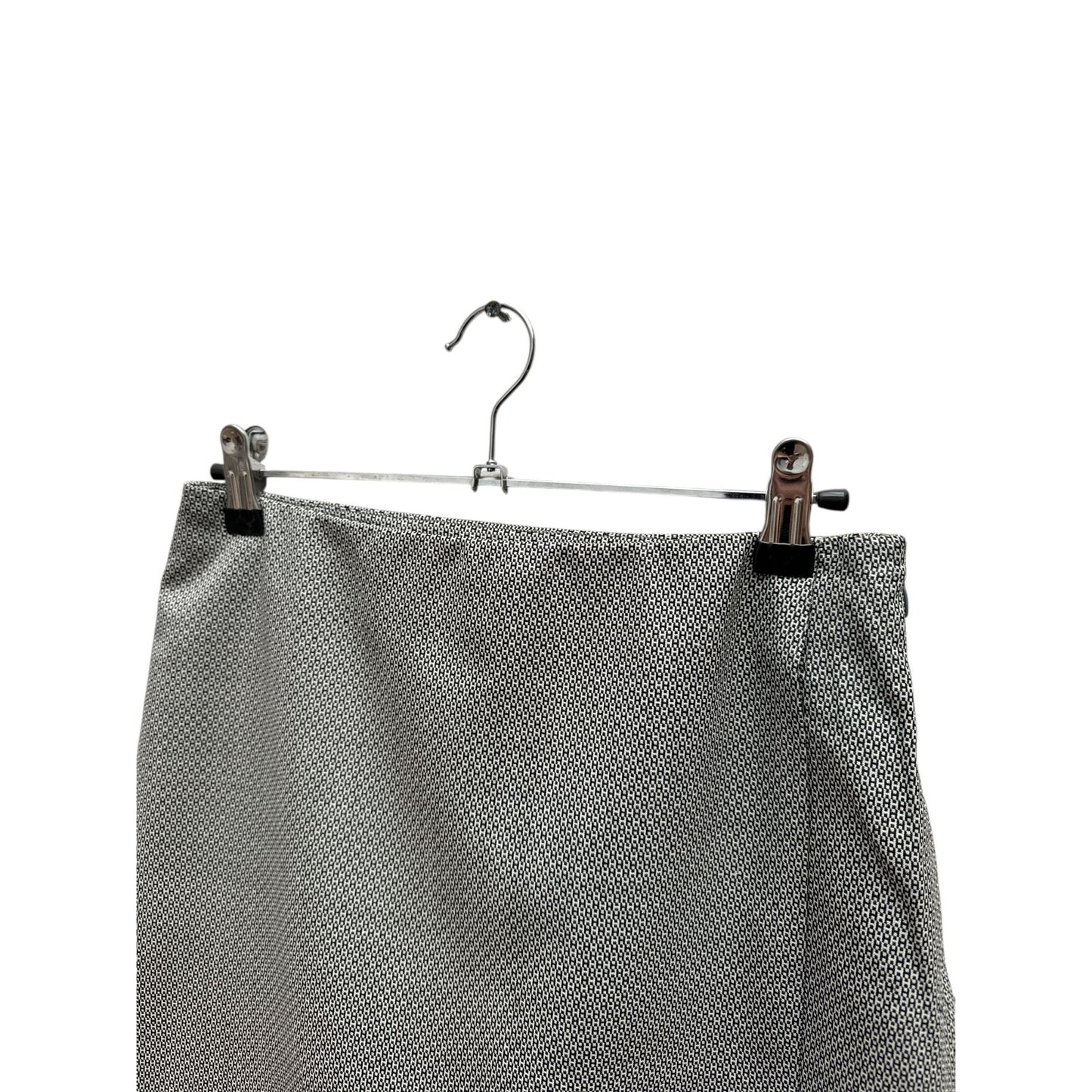 Grey “H” Monogram Wrap Skirt