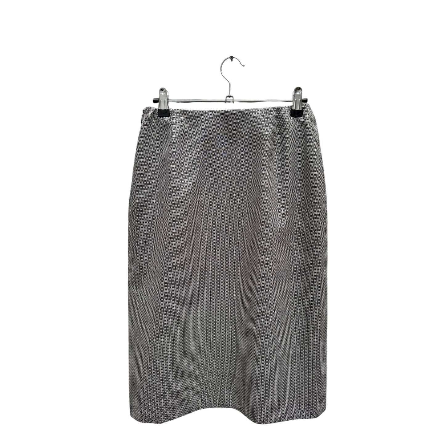 Grey “H” Monogram Wrap Skirt