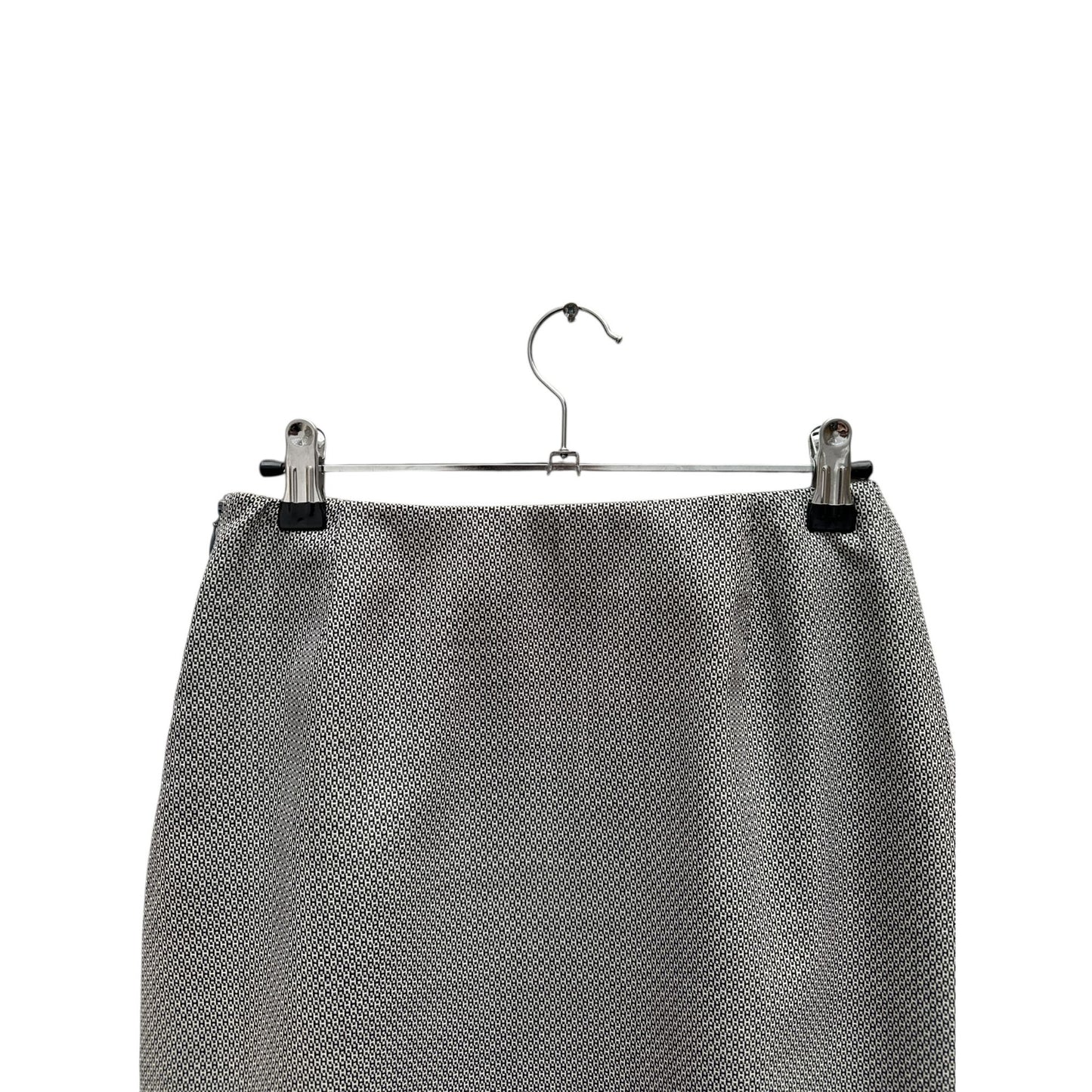 Grey “H” Monogram Wrap Skirt