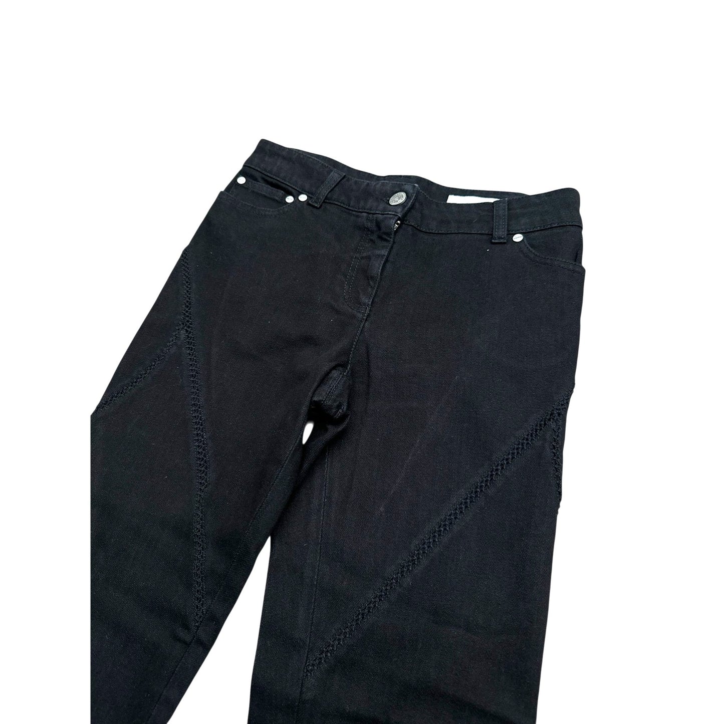 2008 Black Cotton Pants