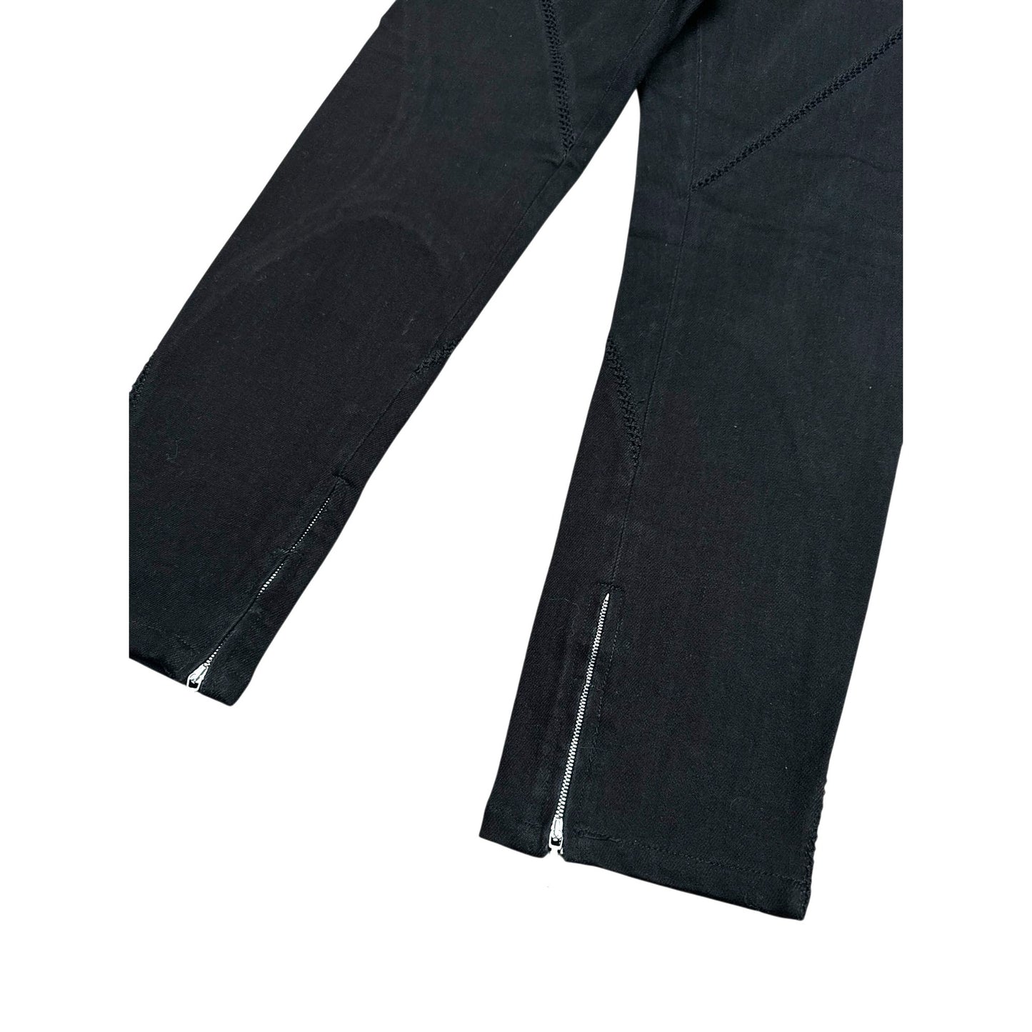 2008 Black Cotton Pants