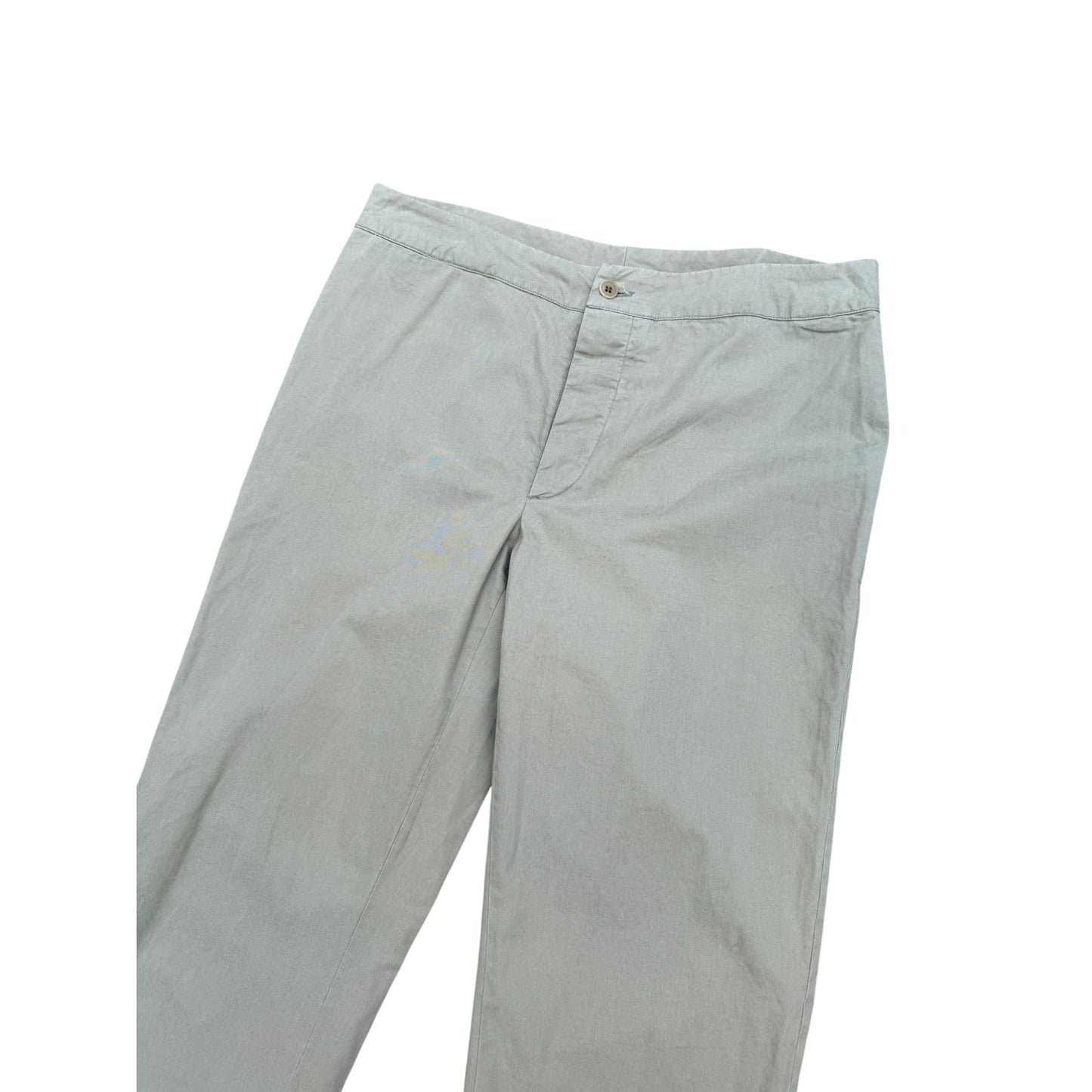 Light Beige Cotton Trousers  Size 42 US 30