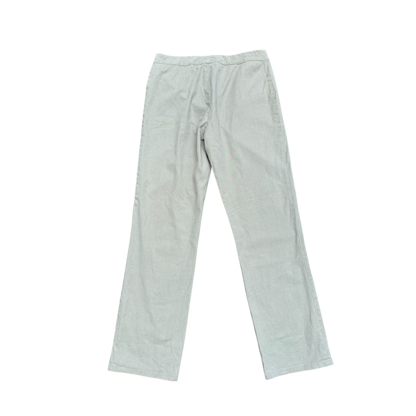Light Beige Cotton Trousers  Size 42 US 30