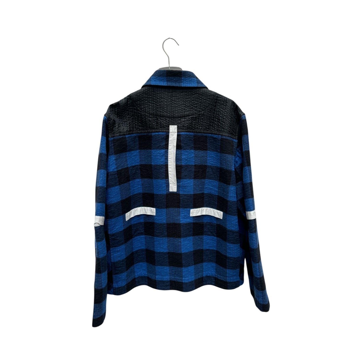 Navy Black Quilted Jacket