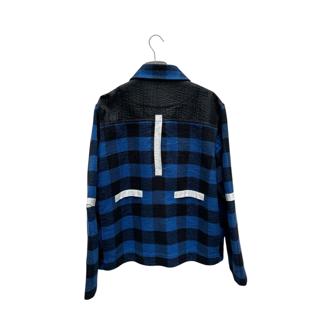 Navy Black Quilted Jacket