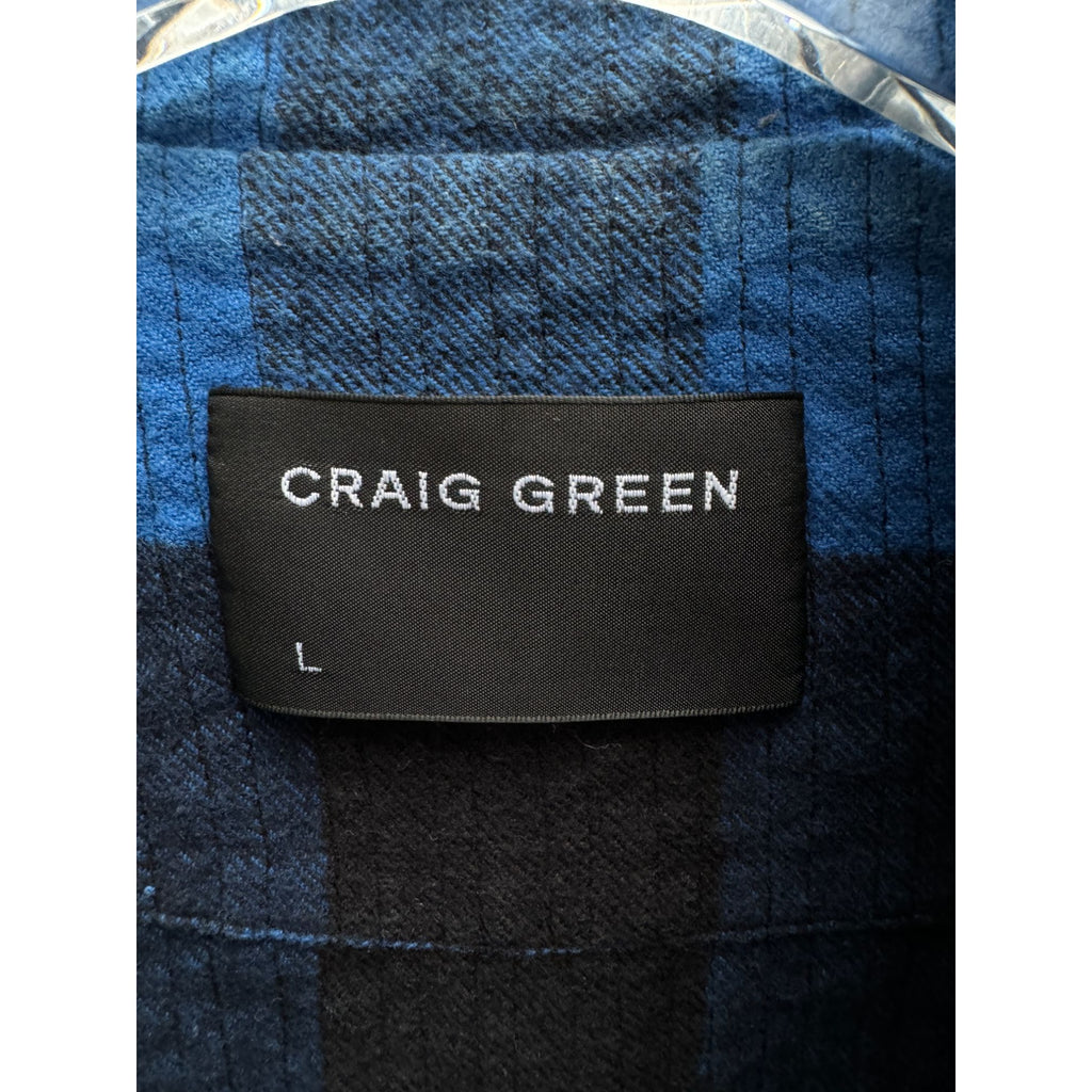 Navy Black Quilted Jacket