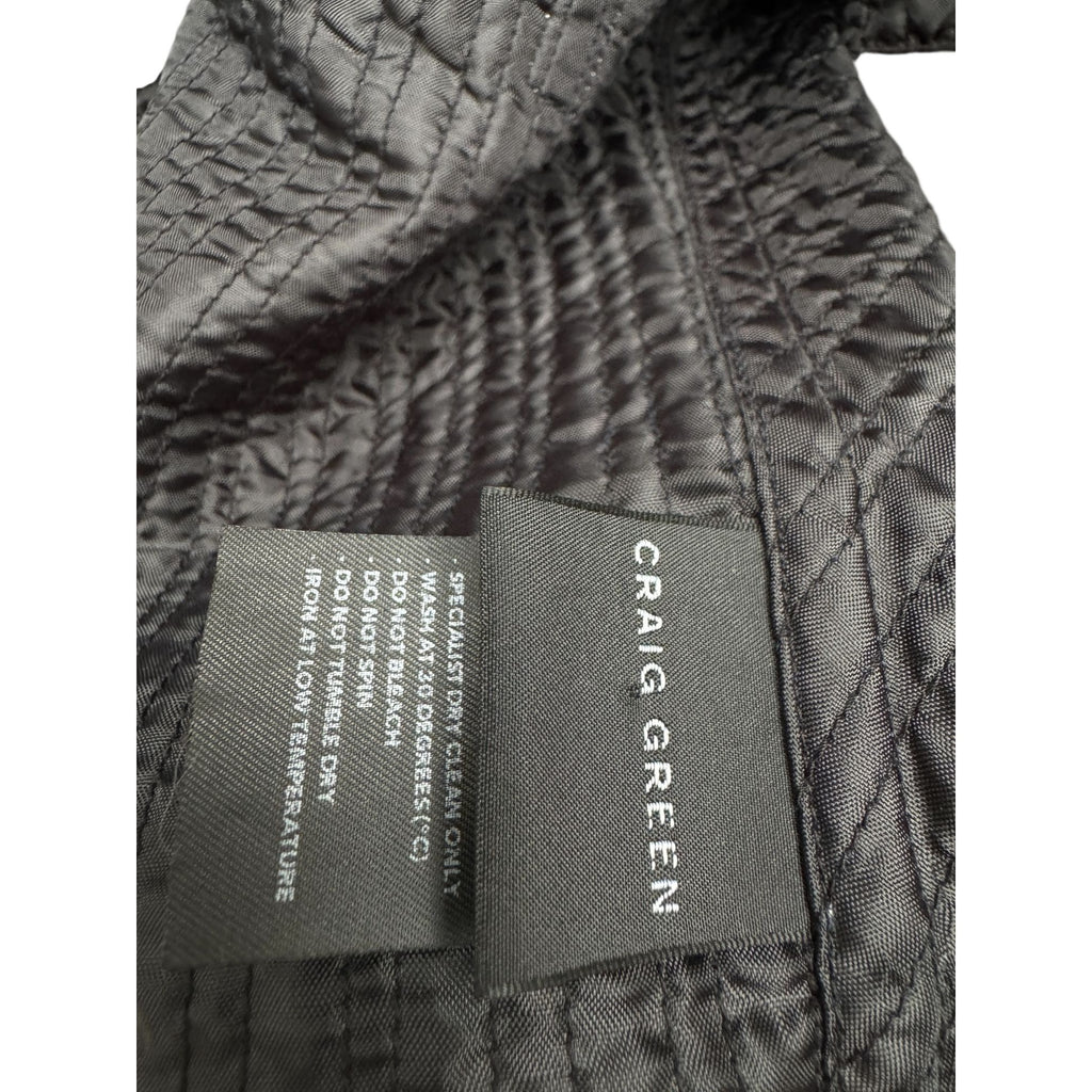 Navy Black Quilted Jacket