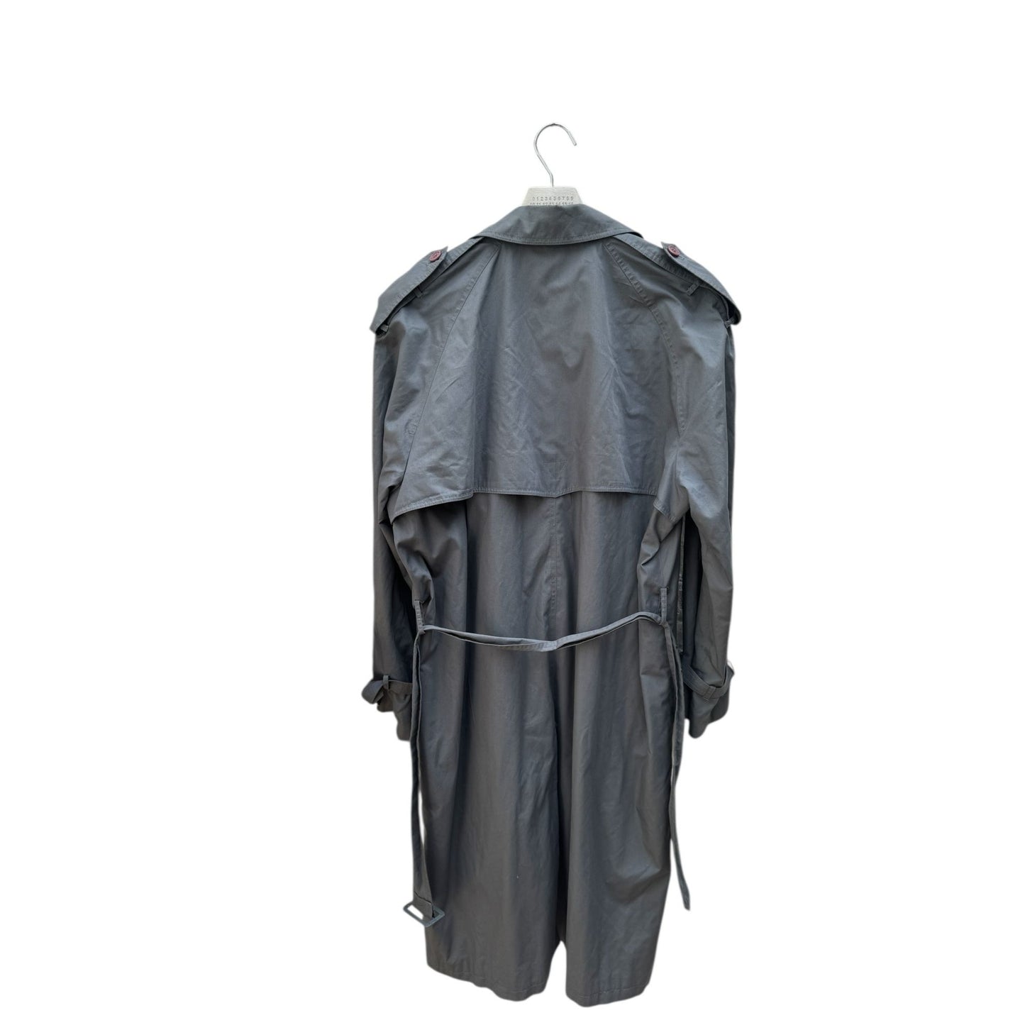Vintage Grey Unlined Trench Coat