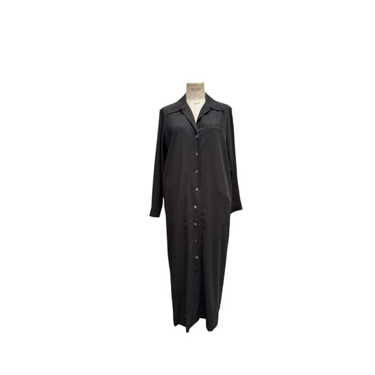 Dark Chocolate Wool Long Dress