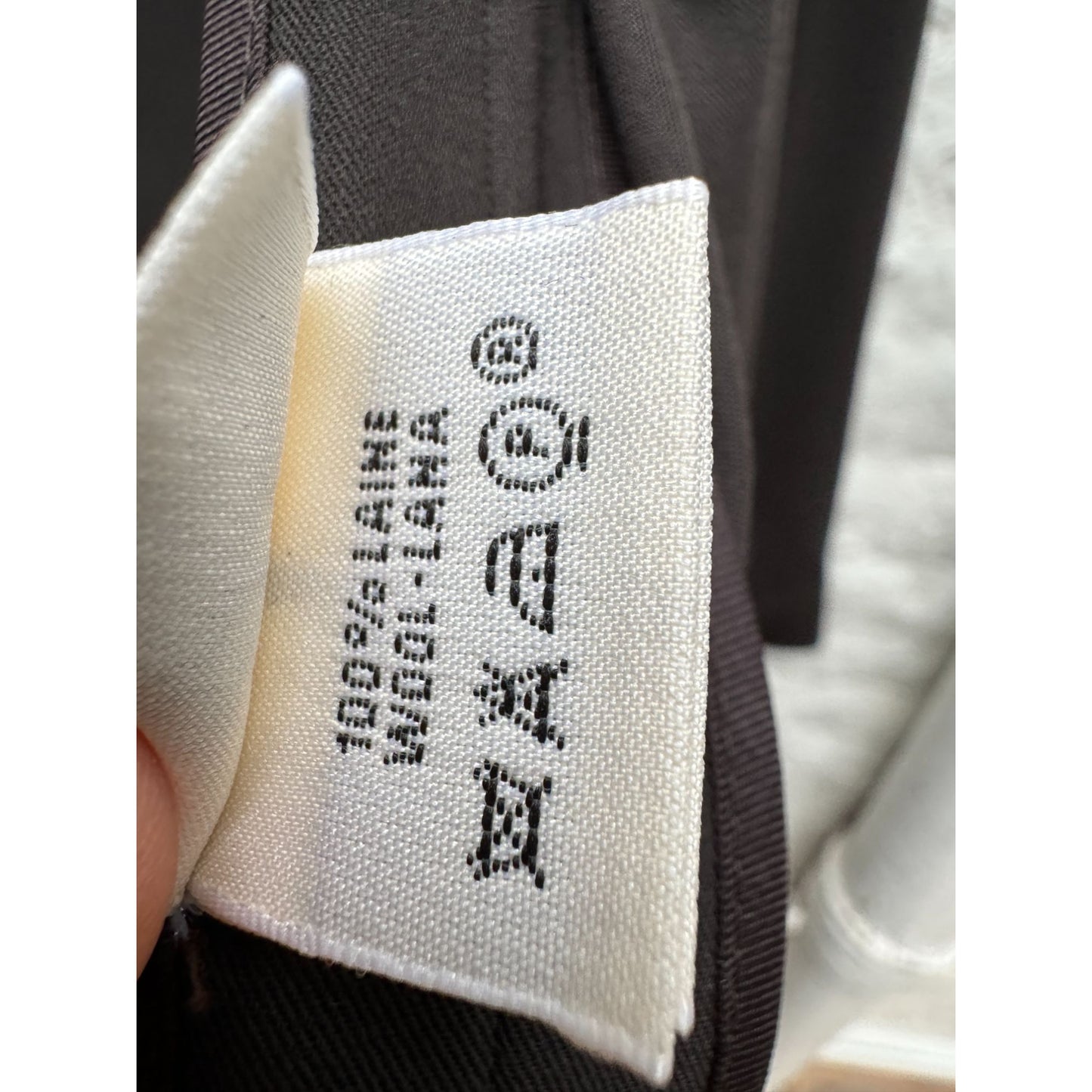 Dark Chocolate Wool Long Dress