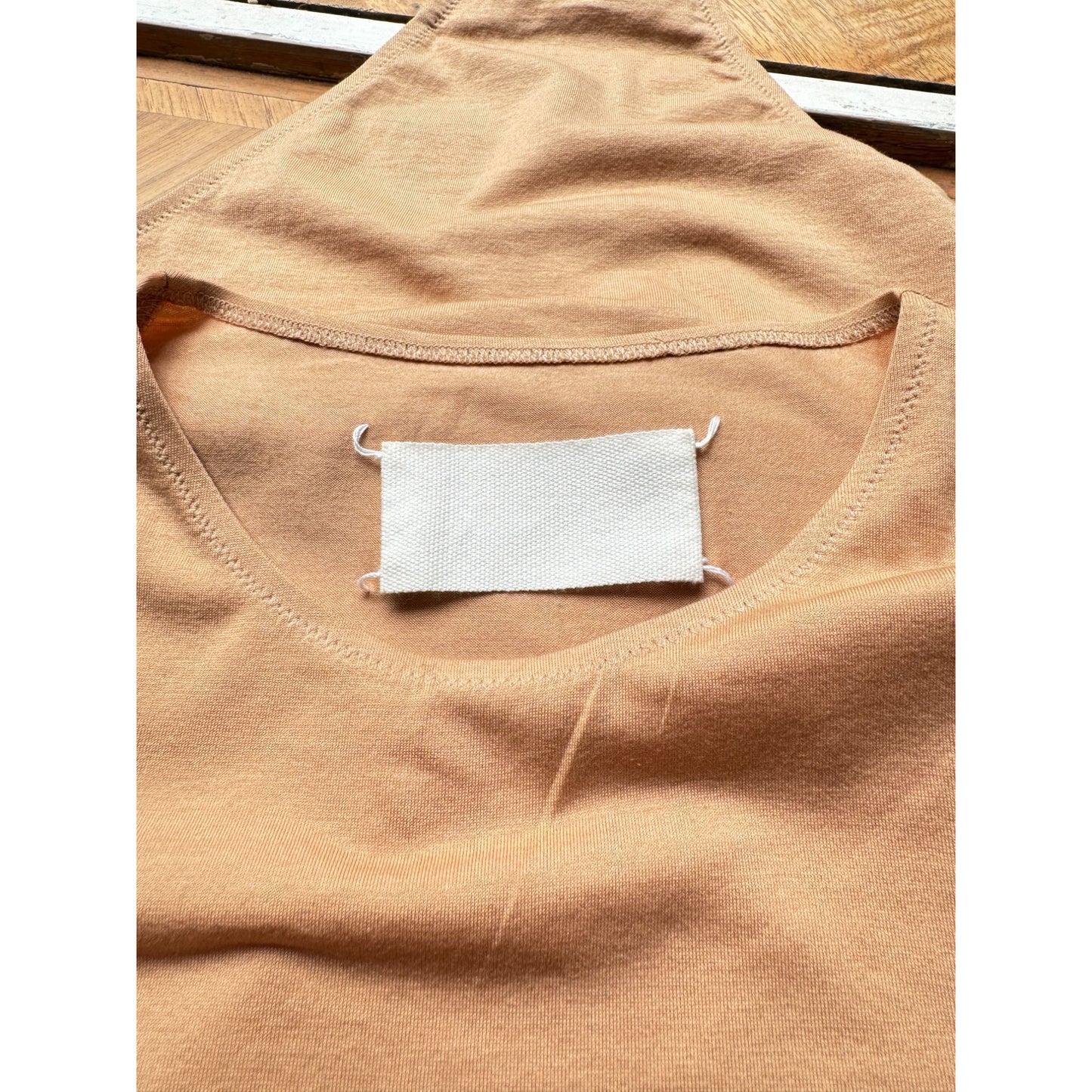 Spring 2008 Nude Cotton Bodysuit  Size IT 42 fits XXS to S