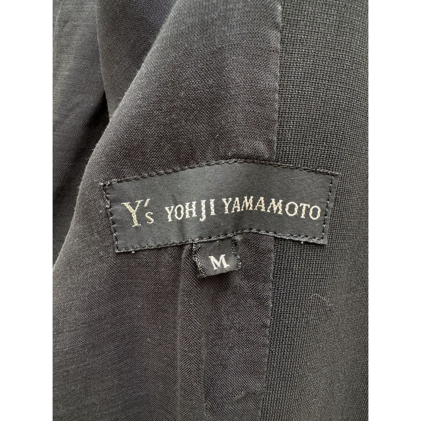Spring Summer Black Wool Coat