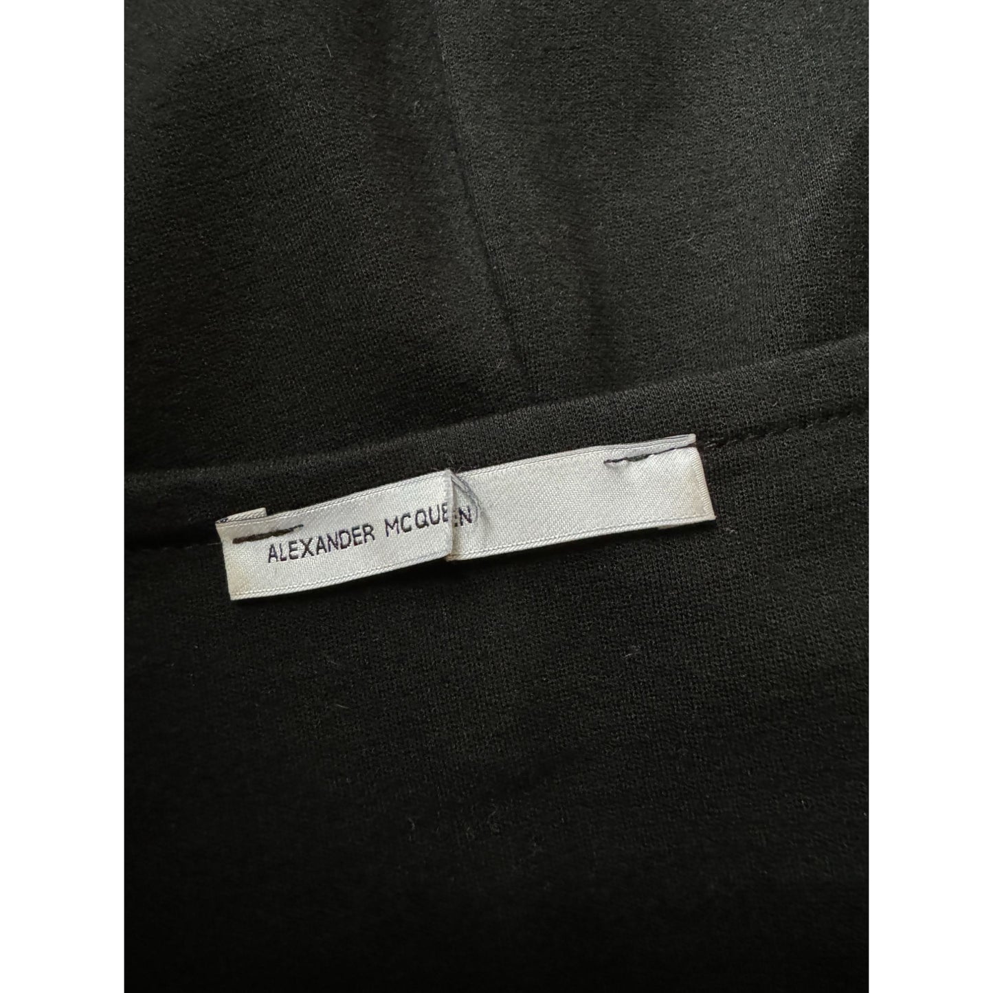 1990s Black Stretch Dress 