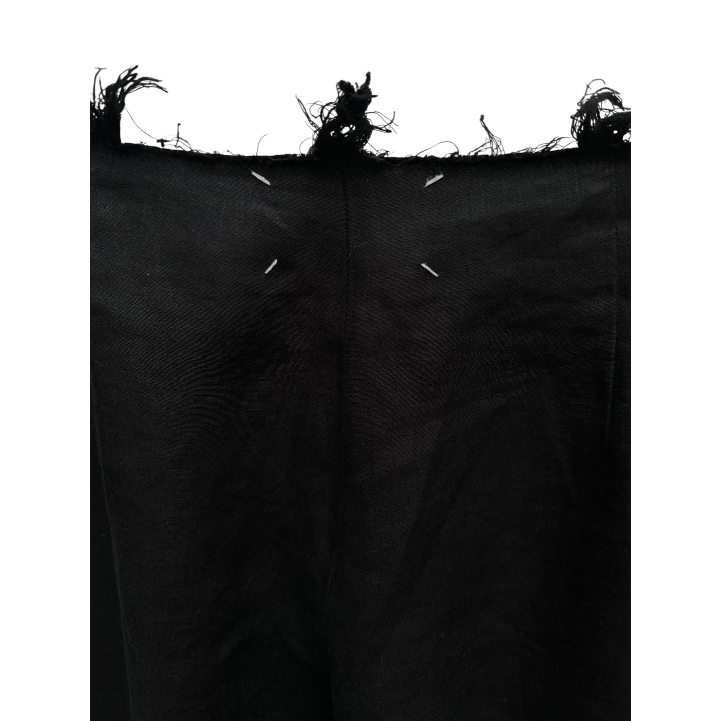 Spring/Summer 2000  Black Linen Fringed Trousers