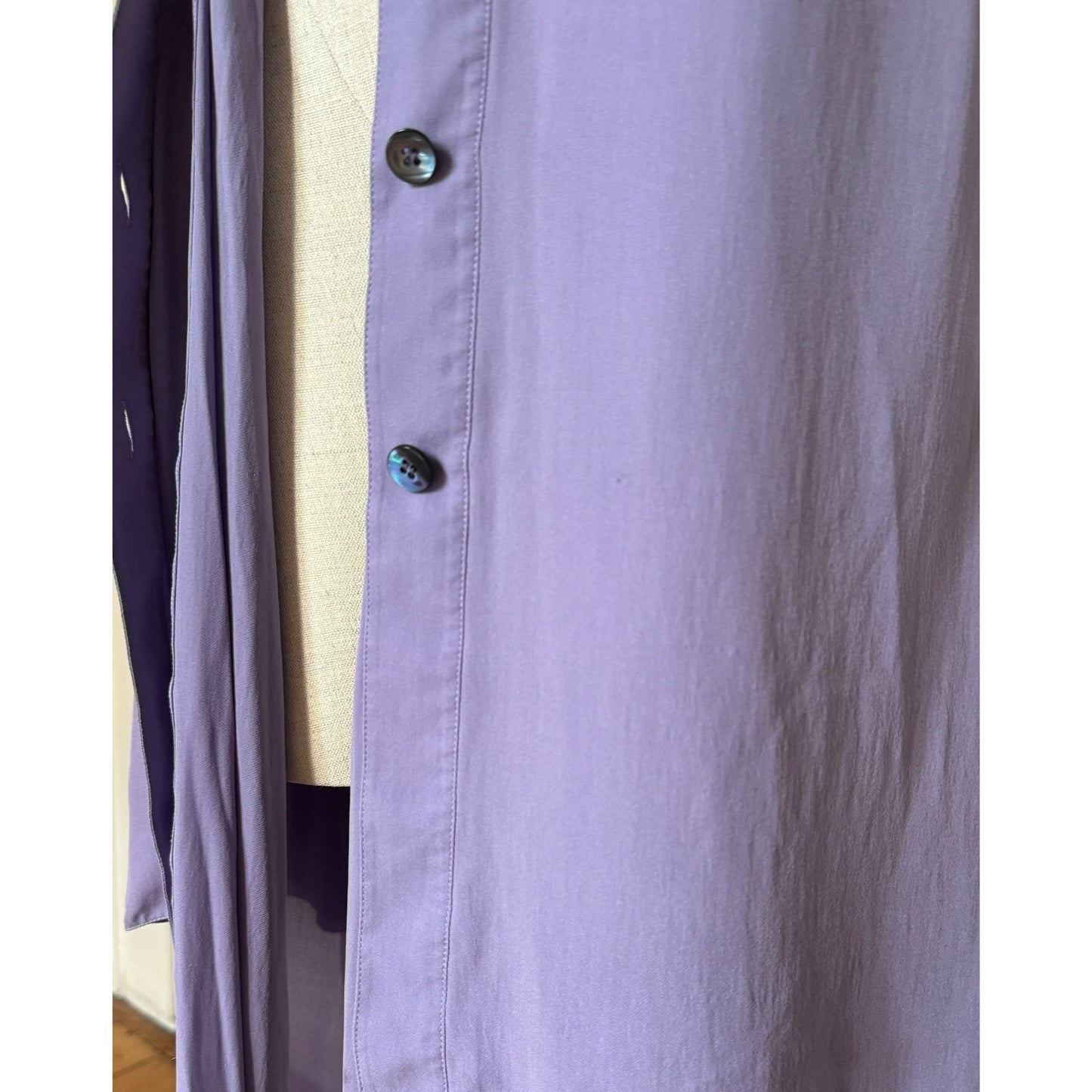 SS 2008 Lilac Silk Layered Dress  