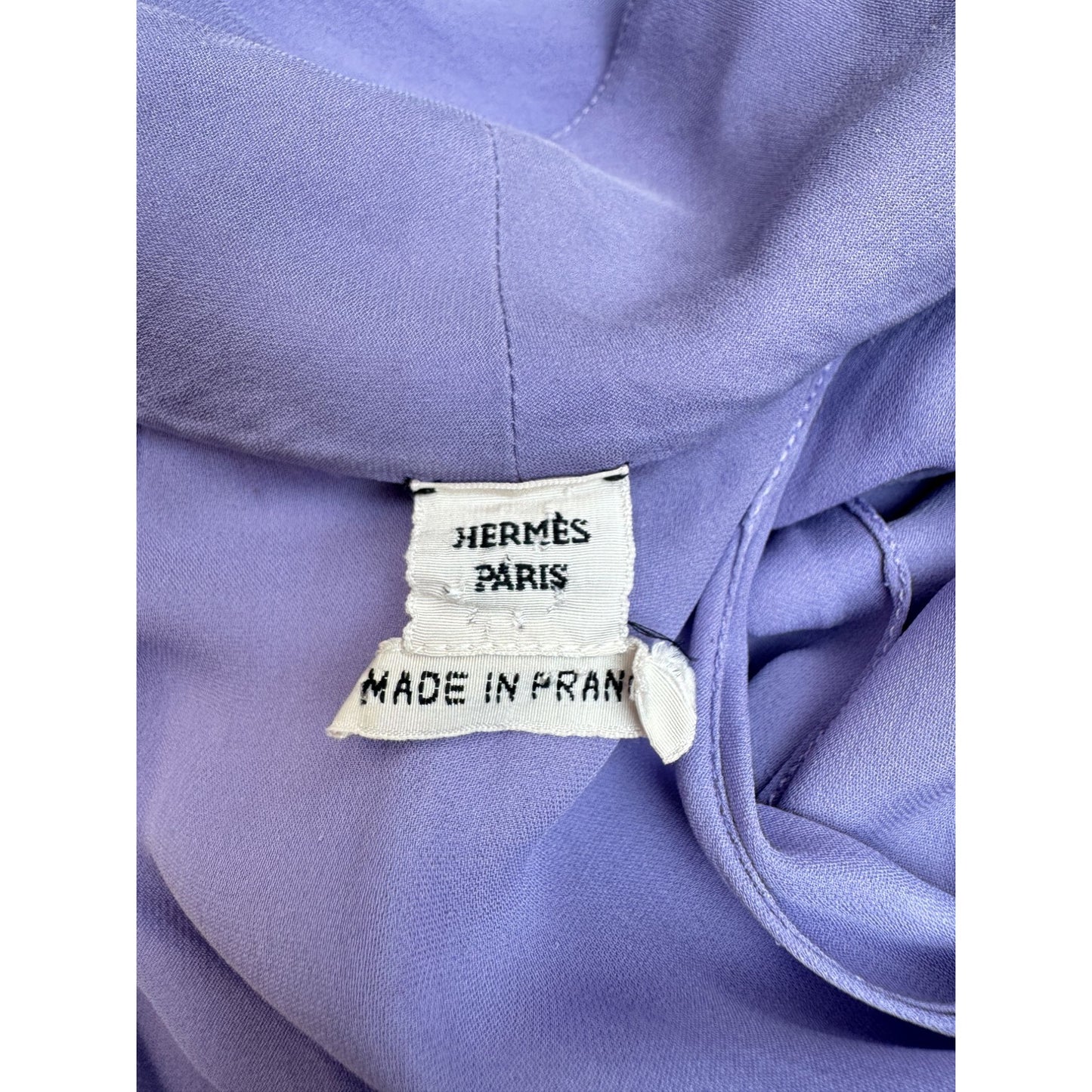 SS 2008 Lilac Silk Layered Dress  