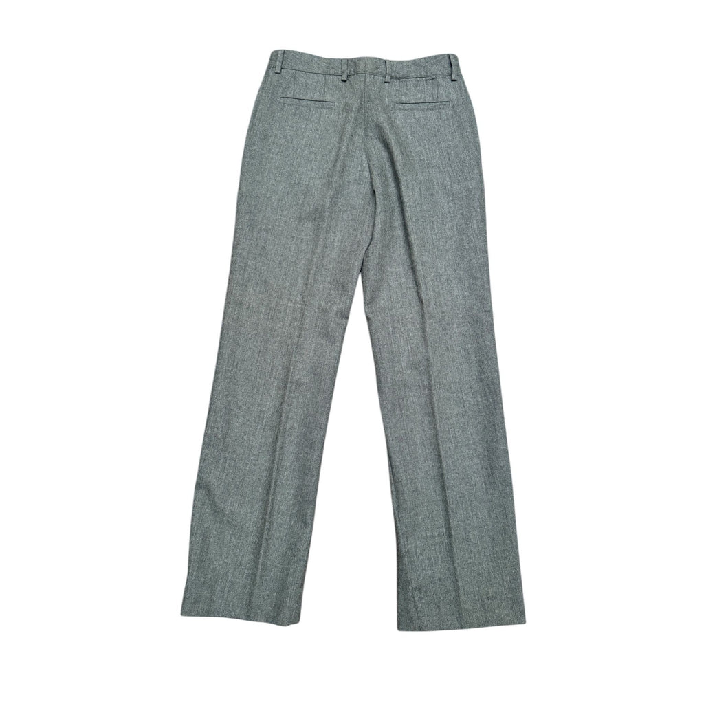 FW 2001 Grey Wool Straight Fit Pants