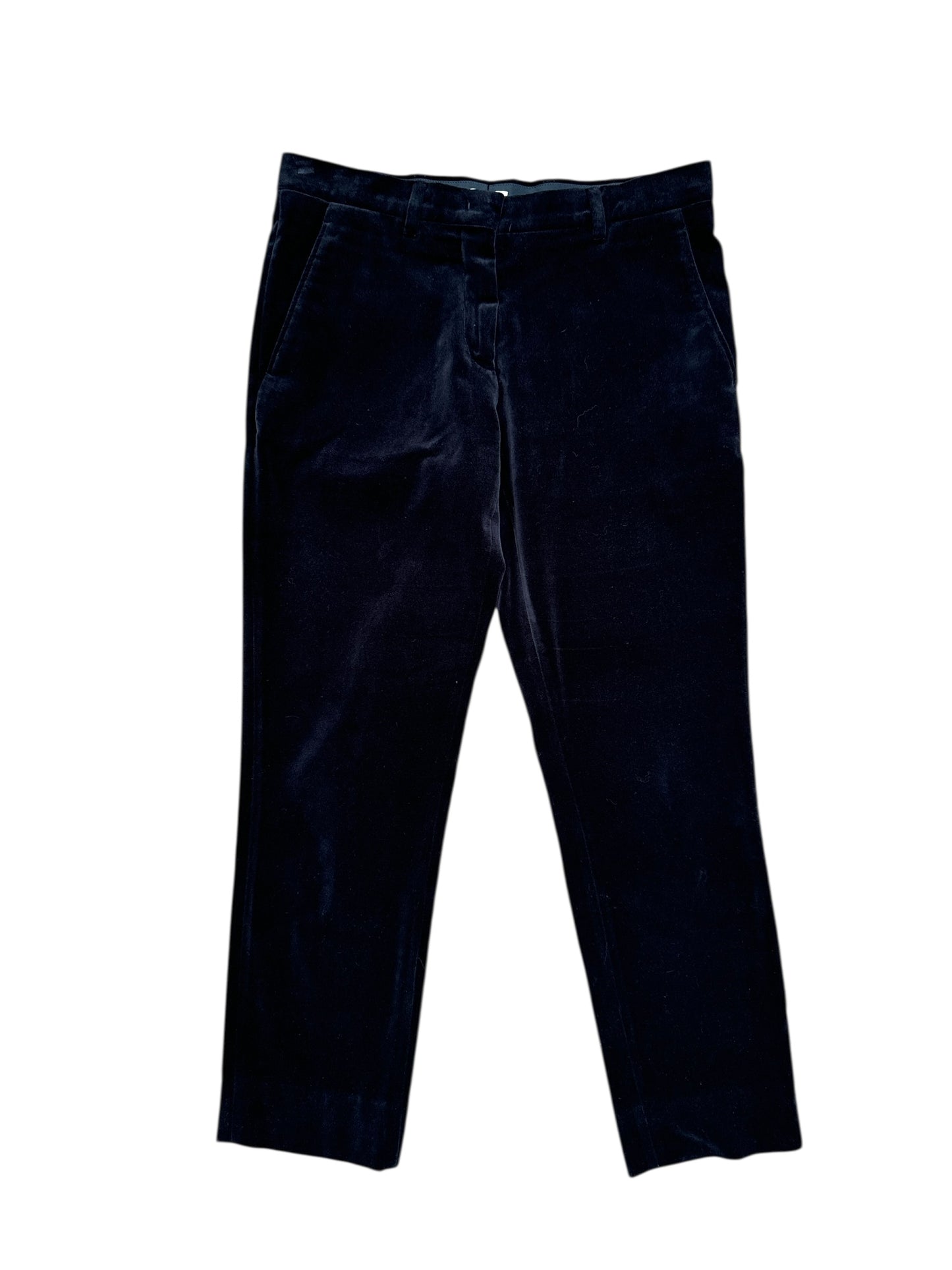 Black Corduroy Velvet Pants