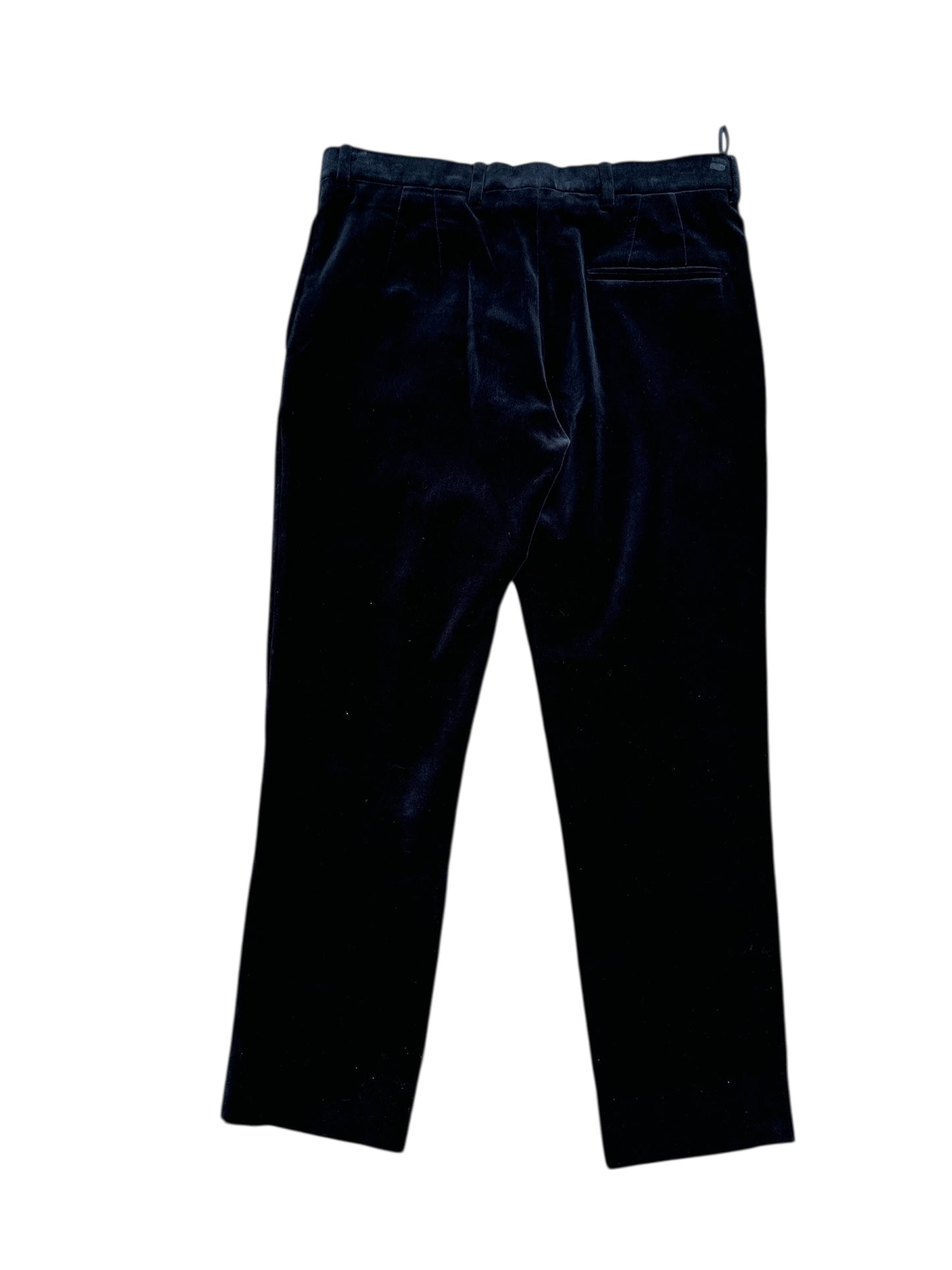 Black Corduroy Velvet Pants