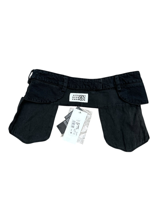 FW2005 Waist Pocket Belt Black Cotton