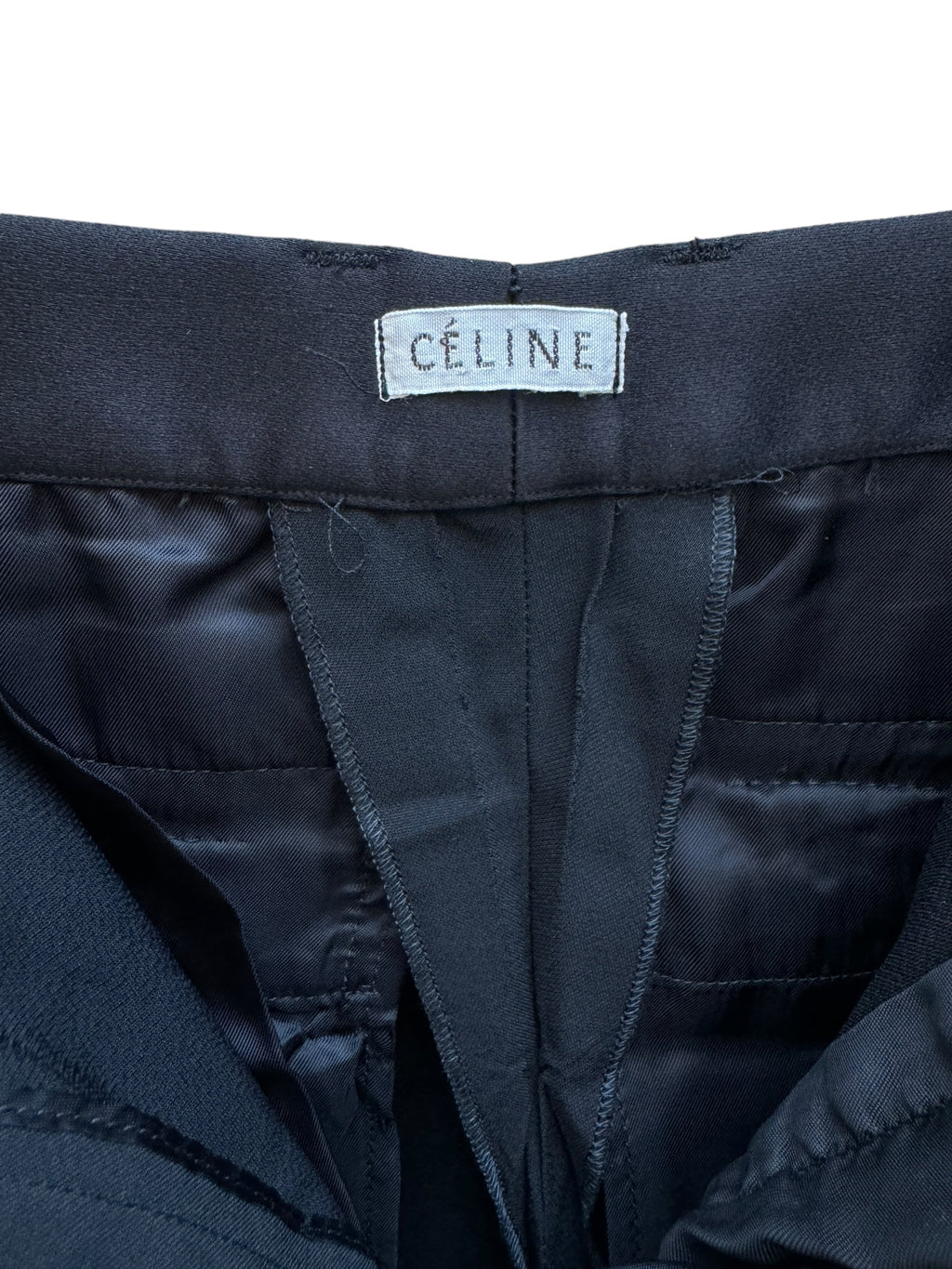 Phoebe Philo Resort 2010  Black Wool Pants