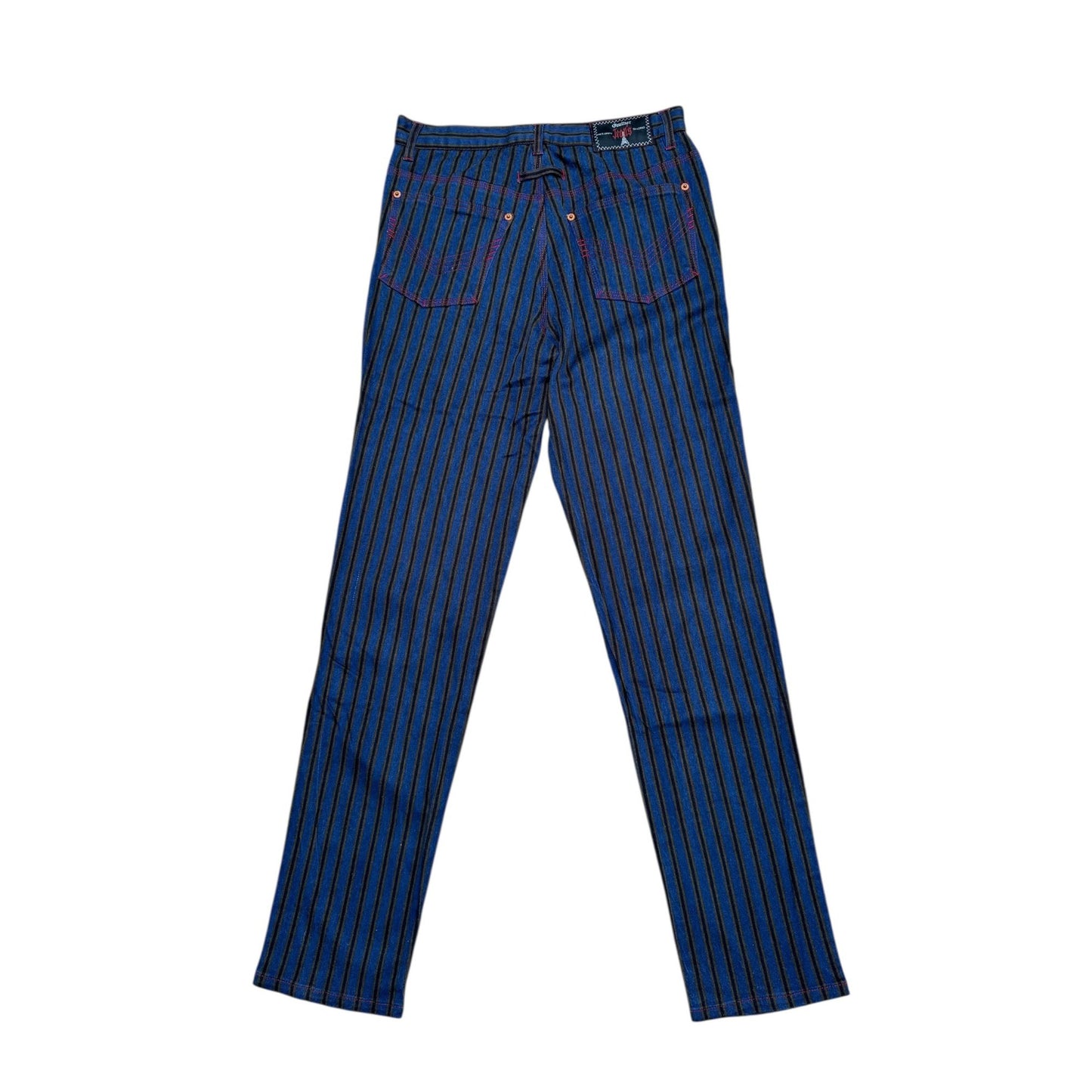 Vintage Blue Striped Trousers