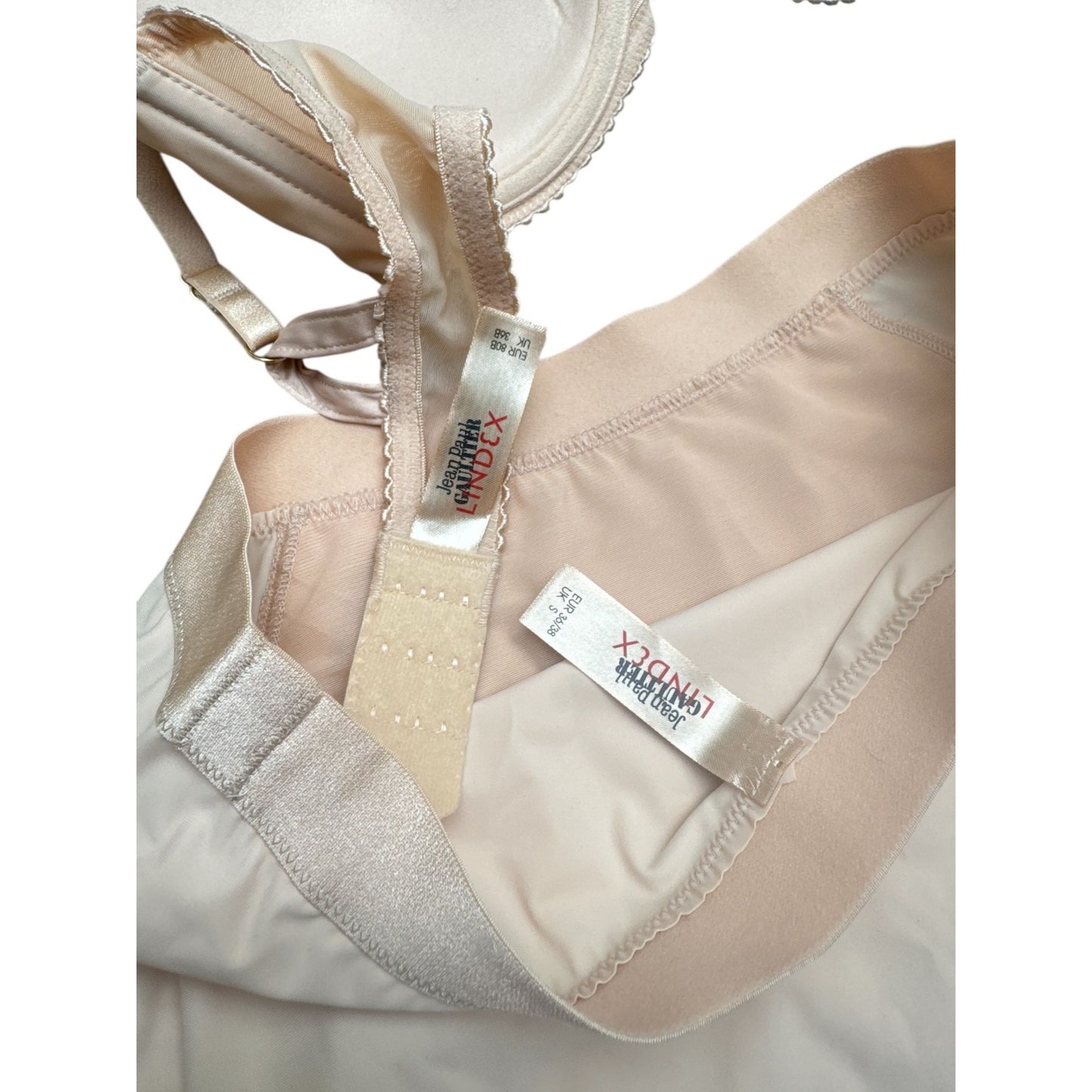 Nude Vintage-Inspired Lingerie Set