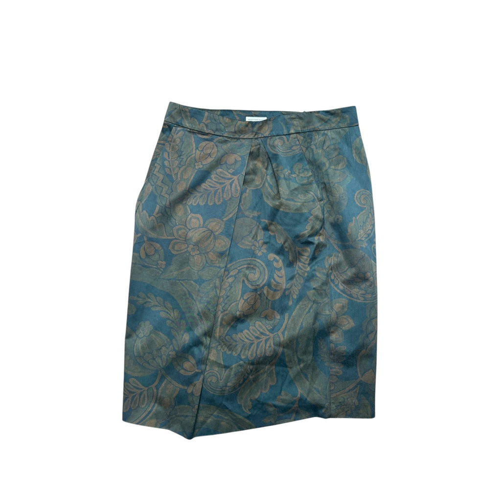 Kaki Floral Skirt