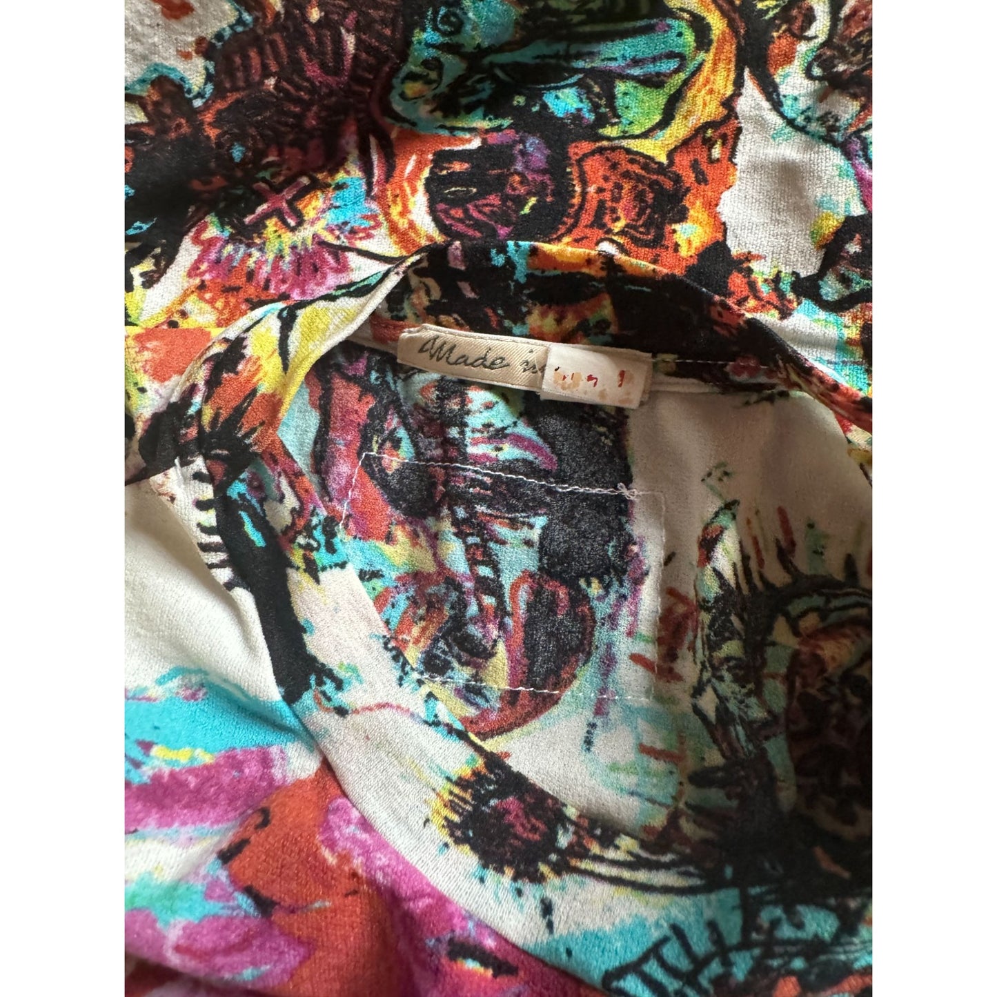 1990s Basquiat Mesh Maxi Dress