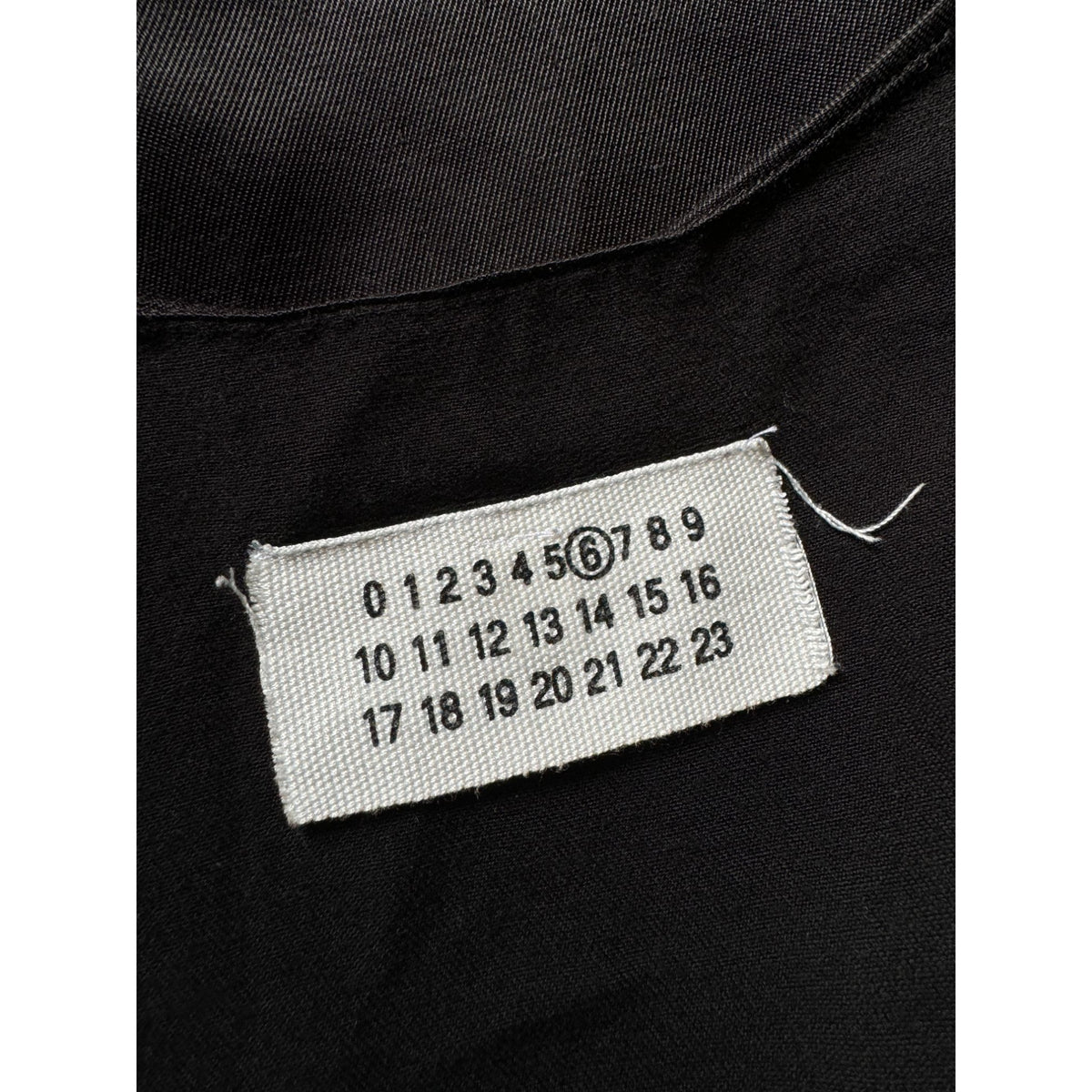 SS 1999 Black Viscose Side-Zip Long-Sleeve Top