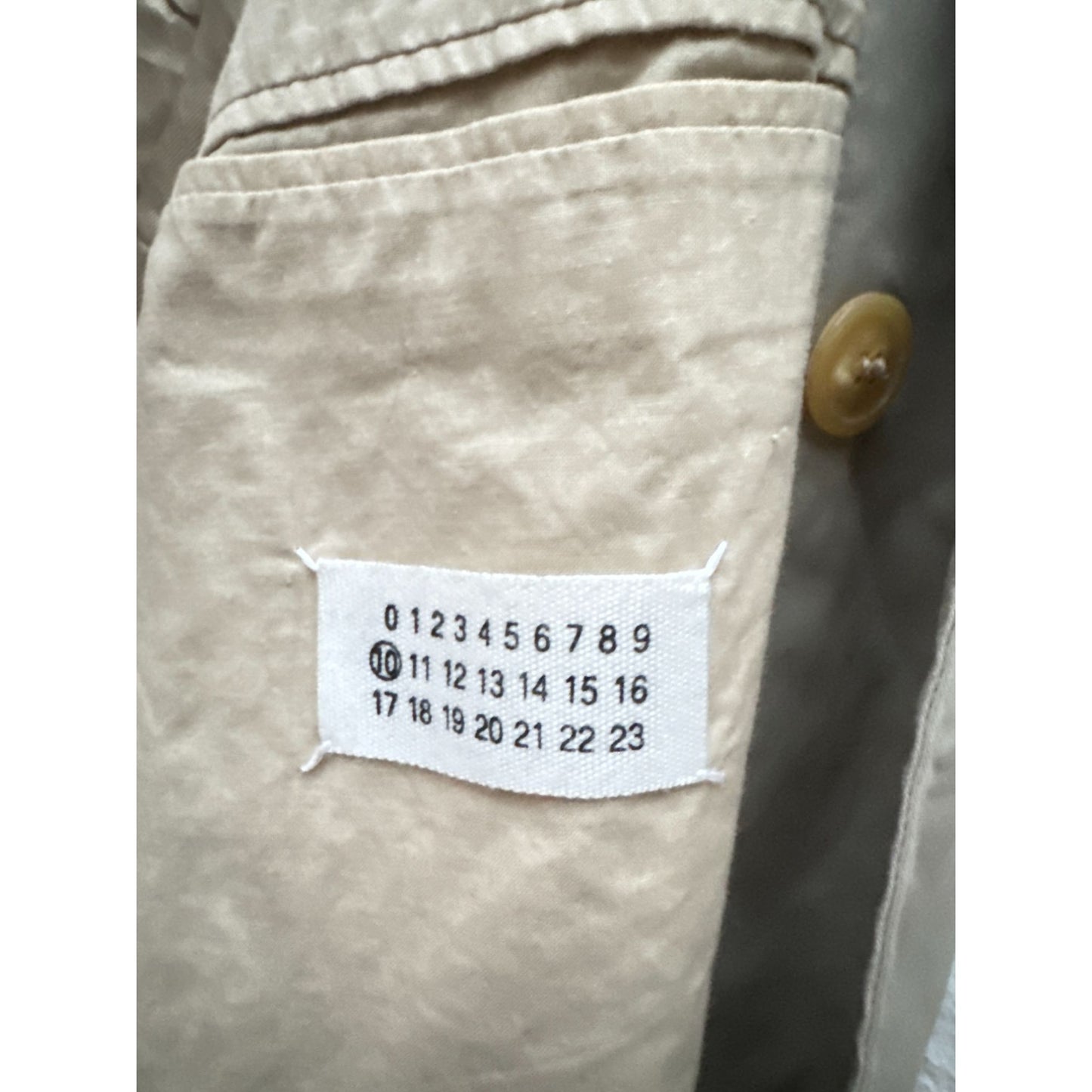 SS 2001 Beige Trench Coat