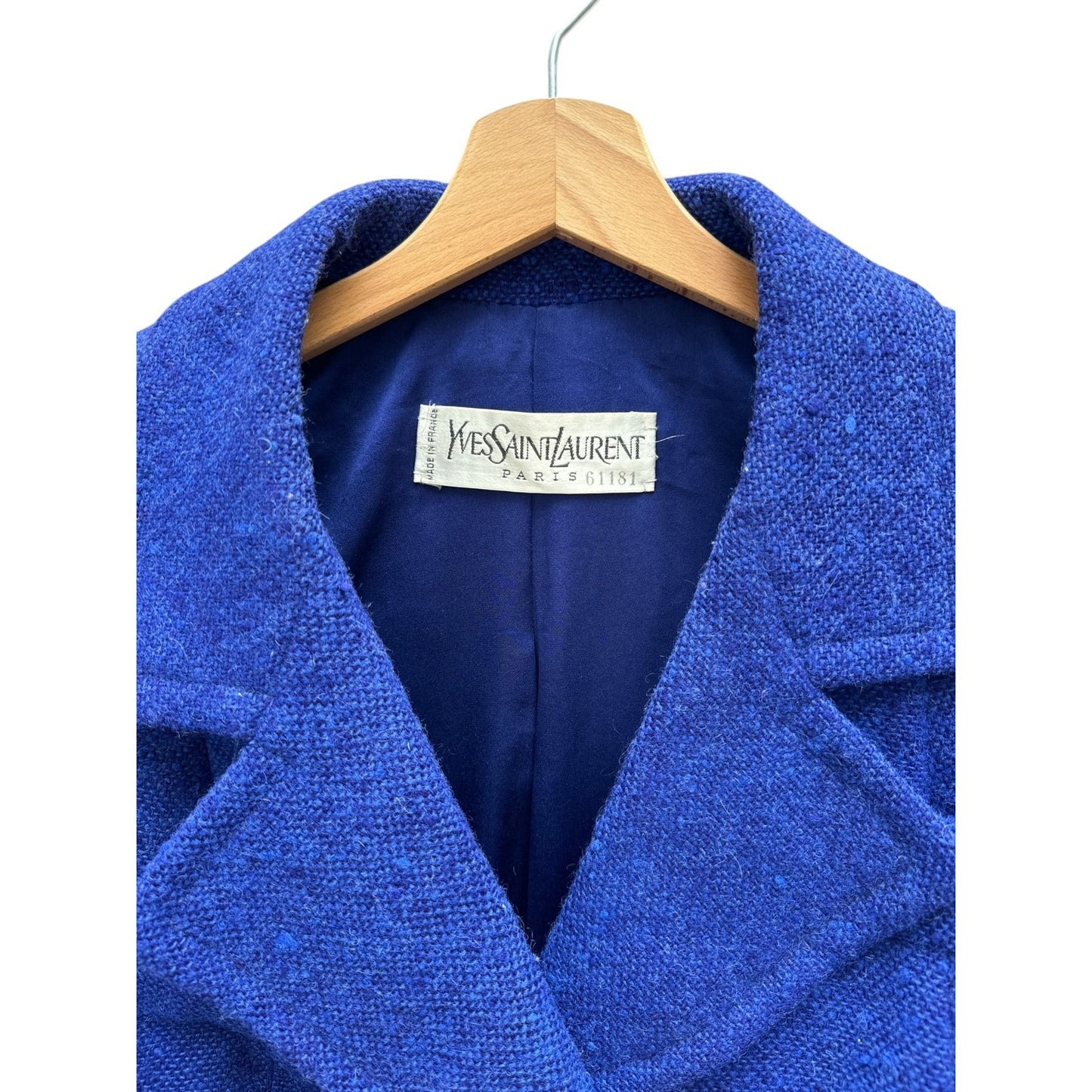 Haute Couture Royal Blue Blazer Jacket