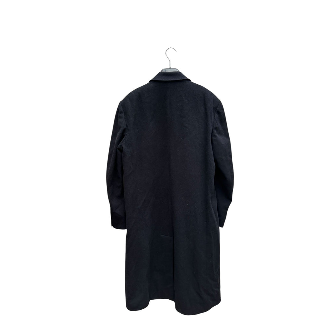 Dark Navy Cashmere Wool Coat