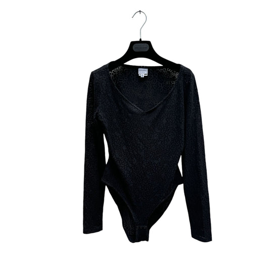 Vintage Black Sheer Bodysuit