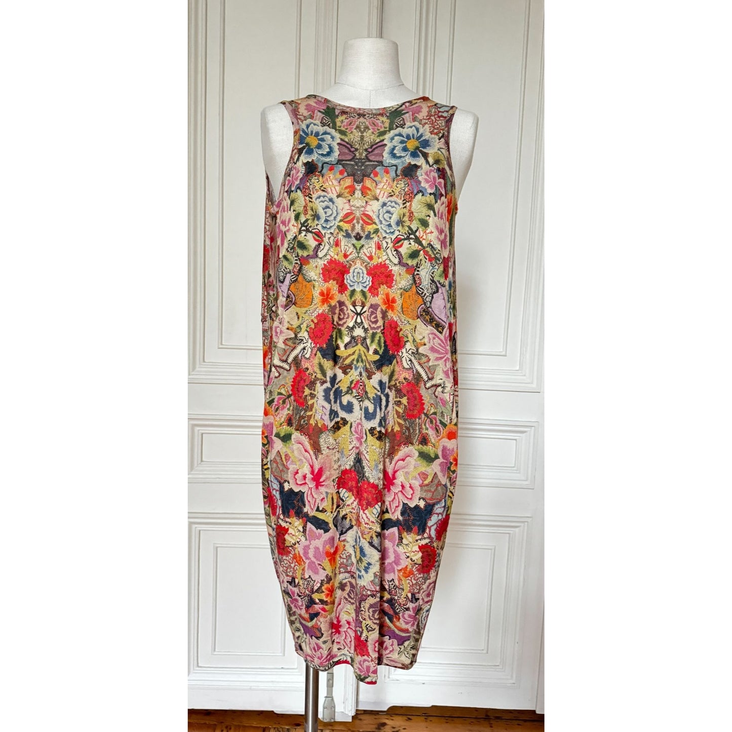 Printed Wool Dress 