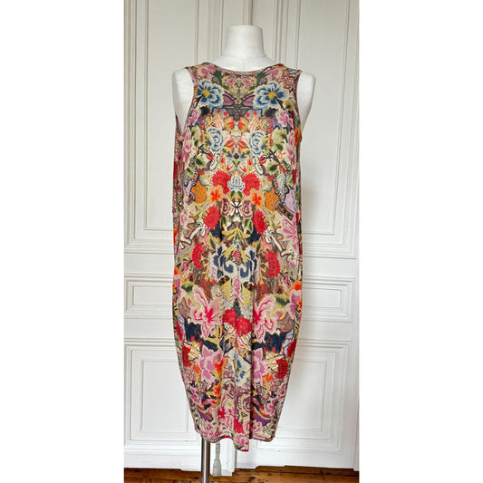 Printed Wool Dress 
