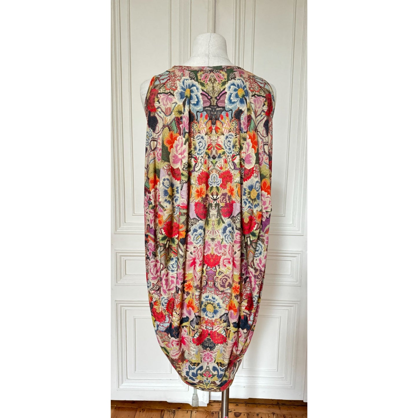 Printed Wool Dress 