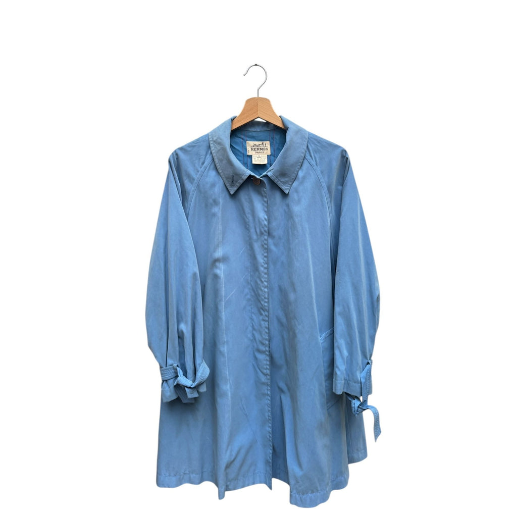 Vintage Blue Mac Coat