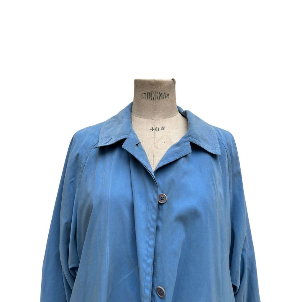 Vintage Blue Mac Coat