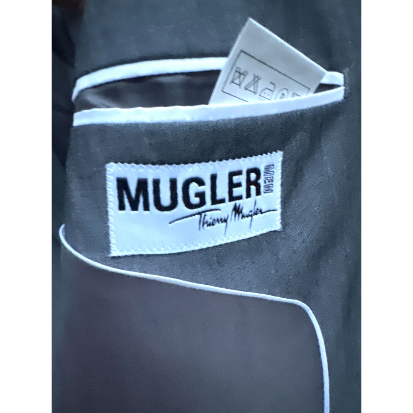 1990s Grey Wool Blazer Suit 