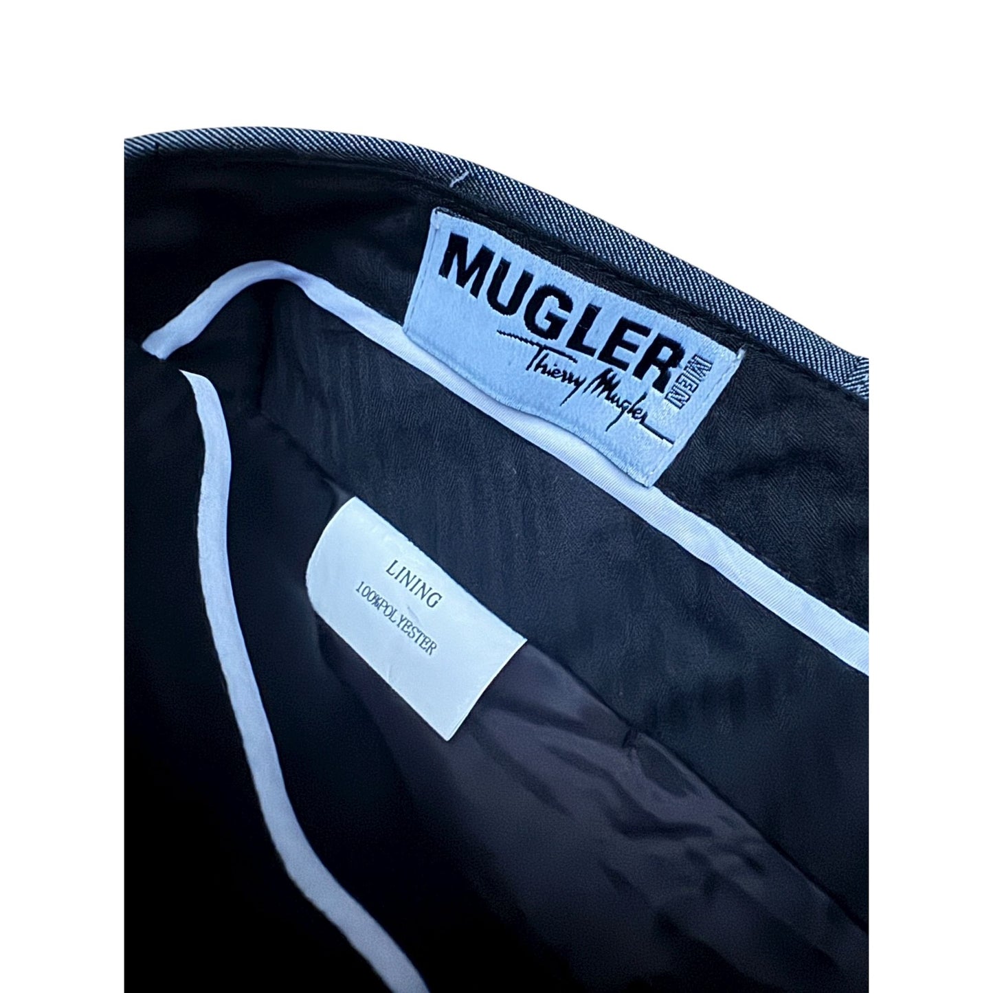 1990s Grey Wool Blazer Suit 