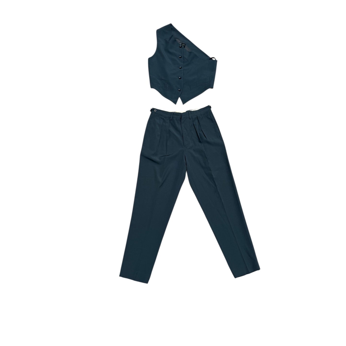 1990s Grey Charcoal 3-Piece Suit