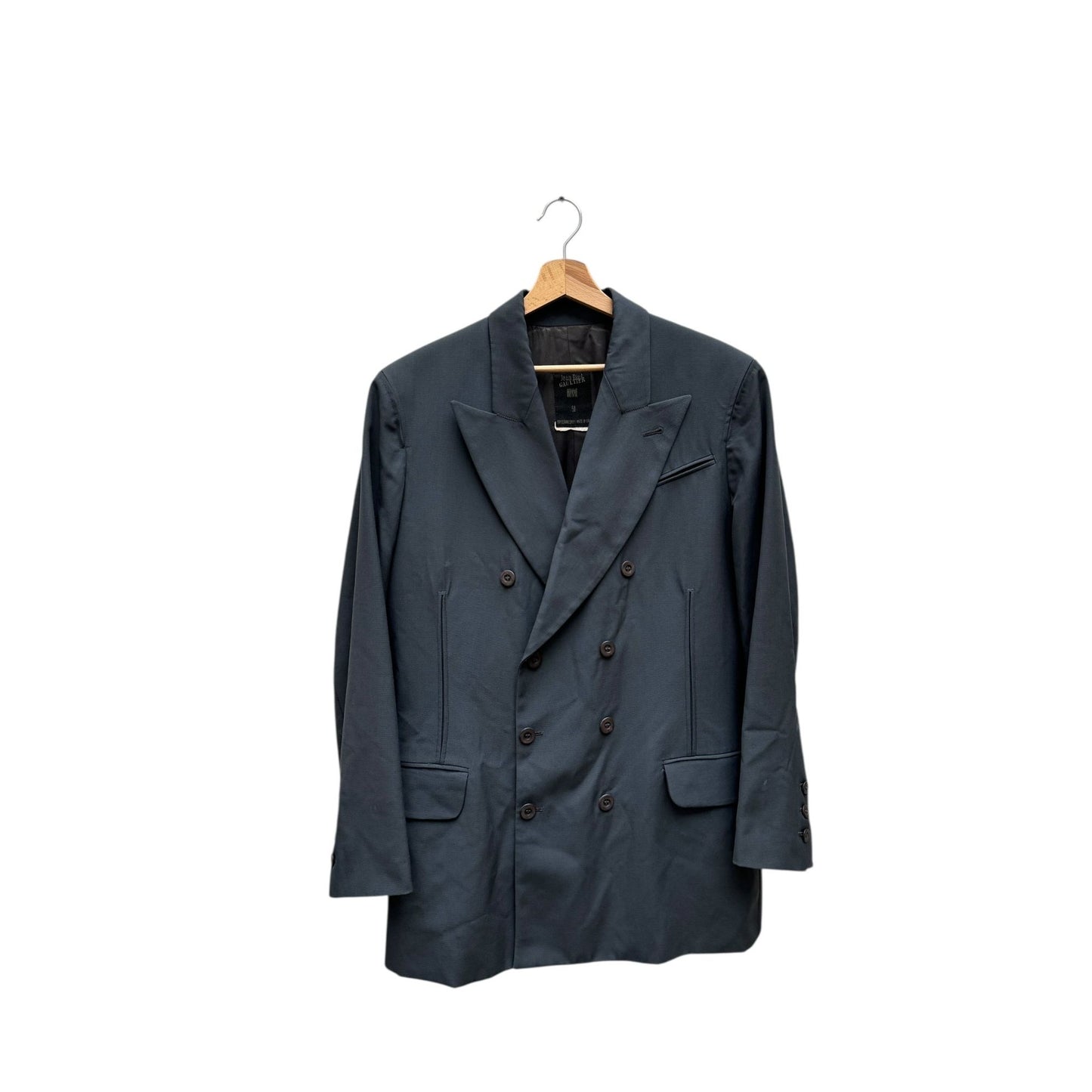 1990s Grey Charcoal 3-Piece Suit