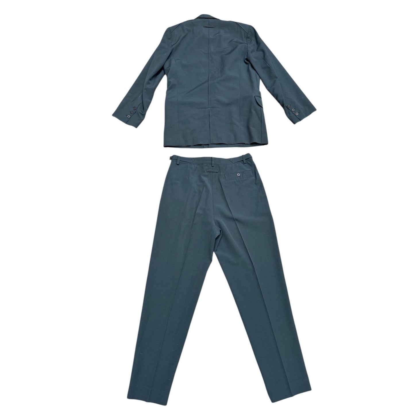 1990s Grey Charcoal 3-Piece Suit