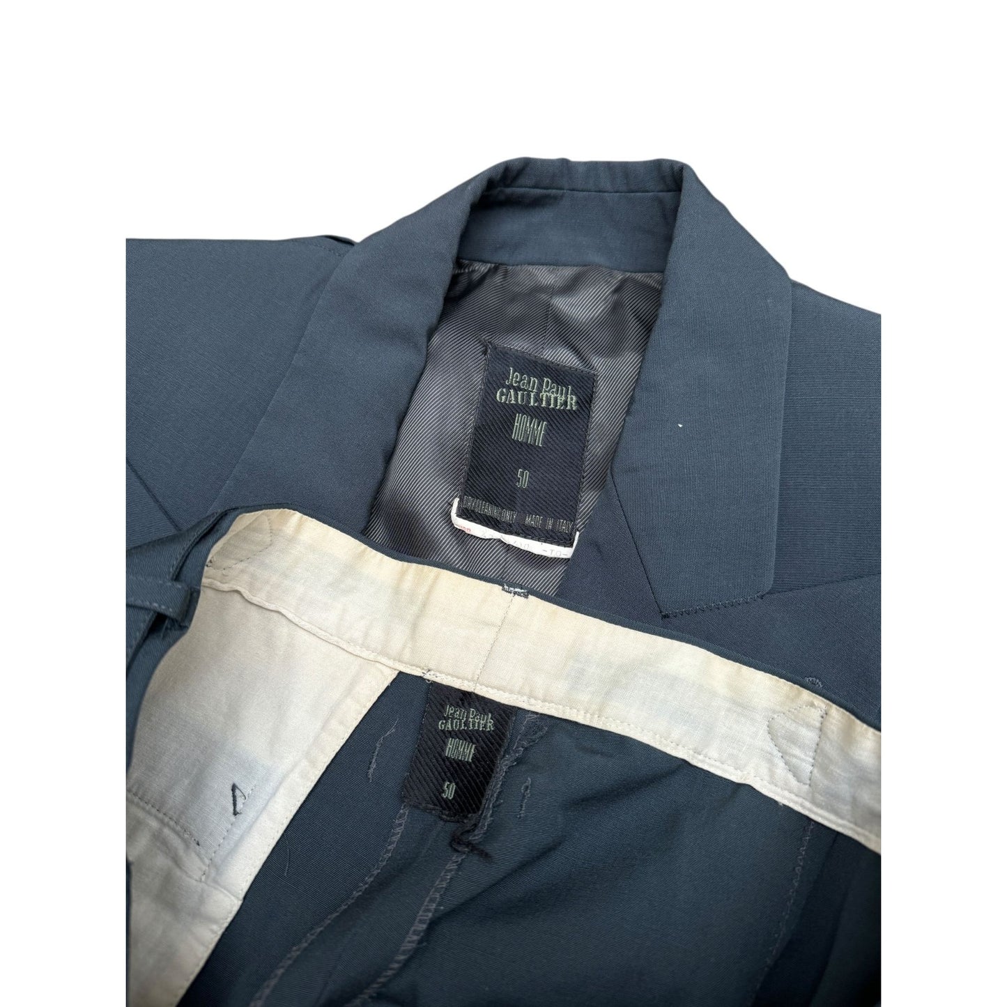 1990s Grey Charcoal 3-Piece Suit