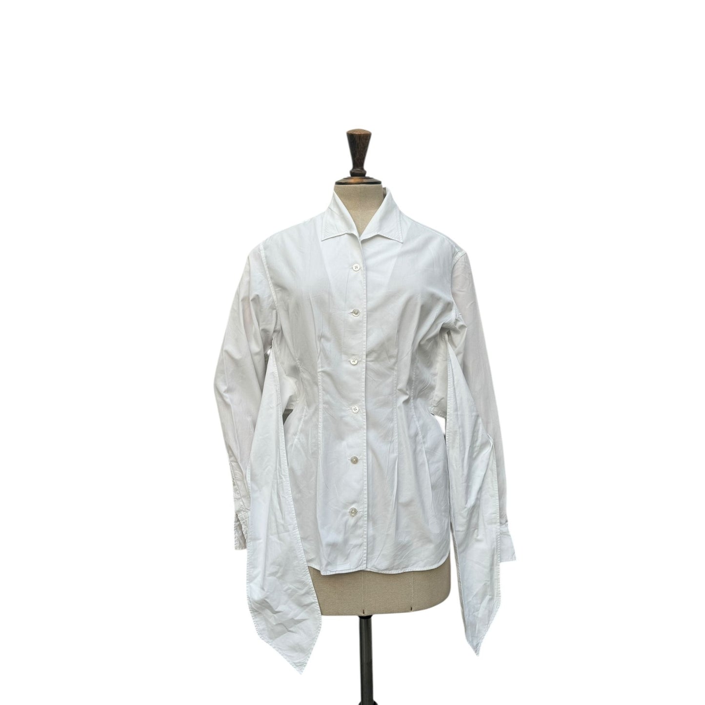 by Jean Paul Gaultier White Cotton Shirt